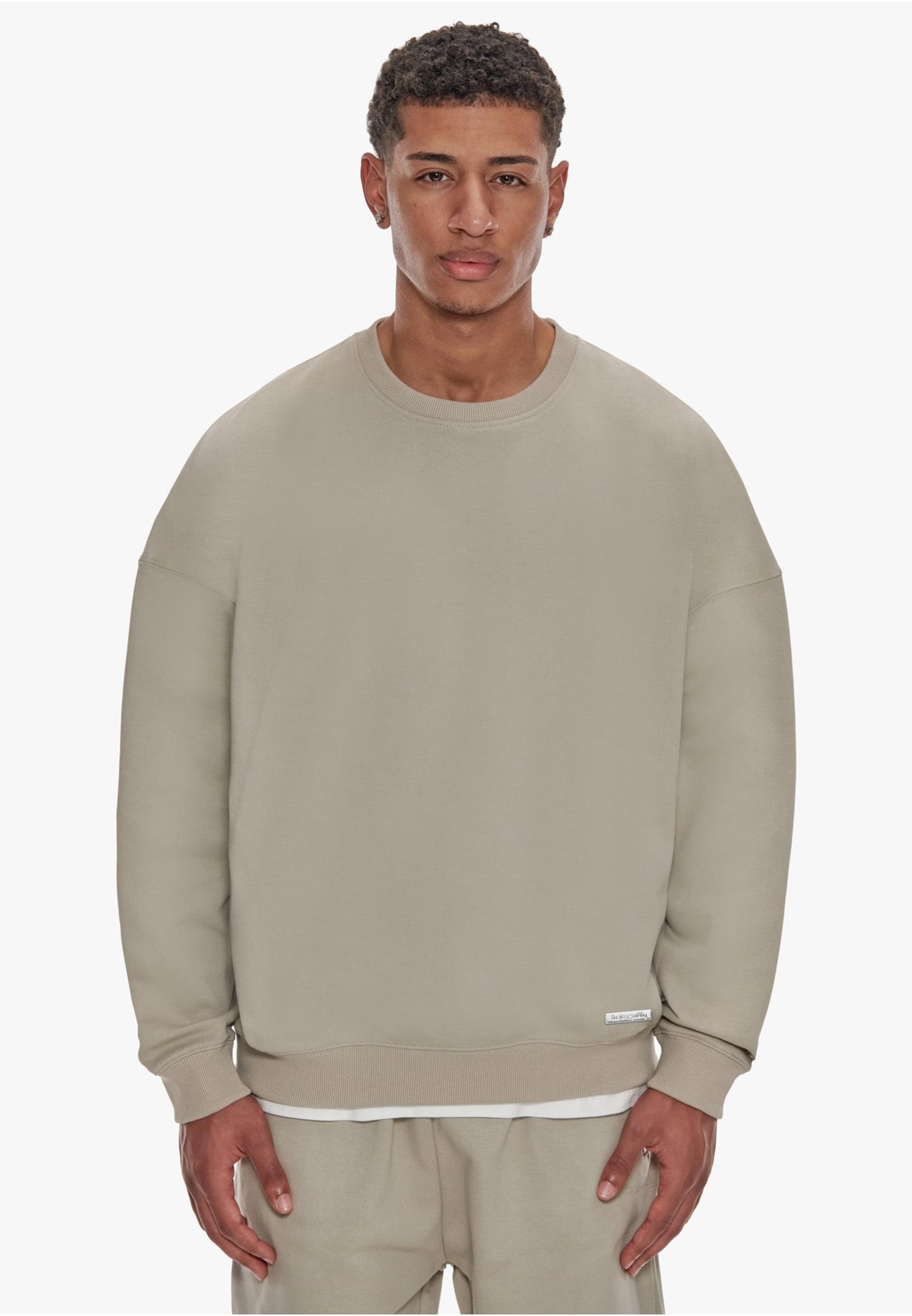 Dropsize Rundhalspullover »Dropsize Herren Super Heavy Blank Sweater«, (1 tlg.)