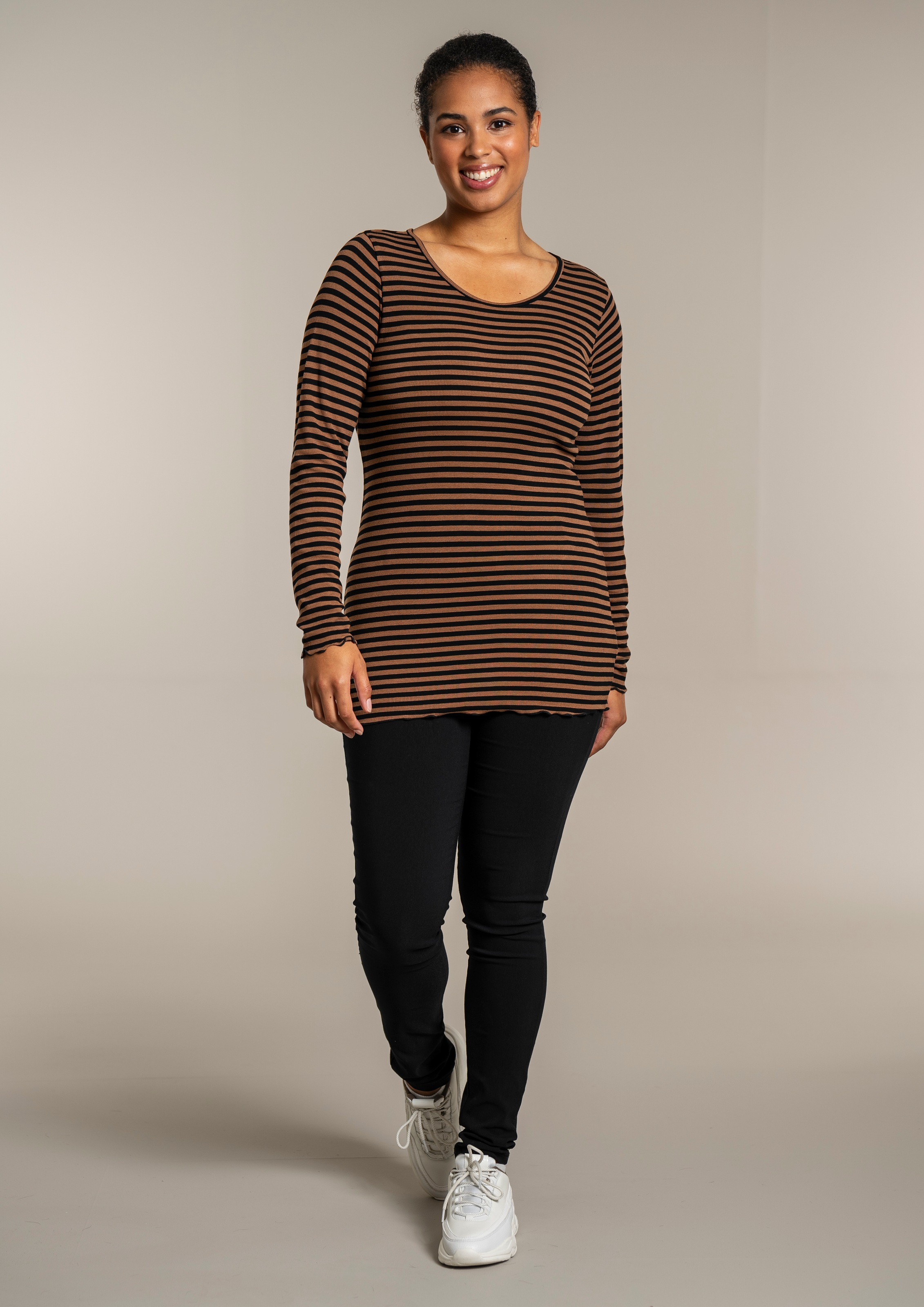 SANDGAARD Langarmshirt »SG147«, mit Streifenmuster