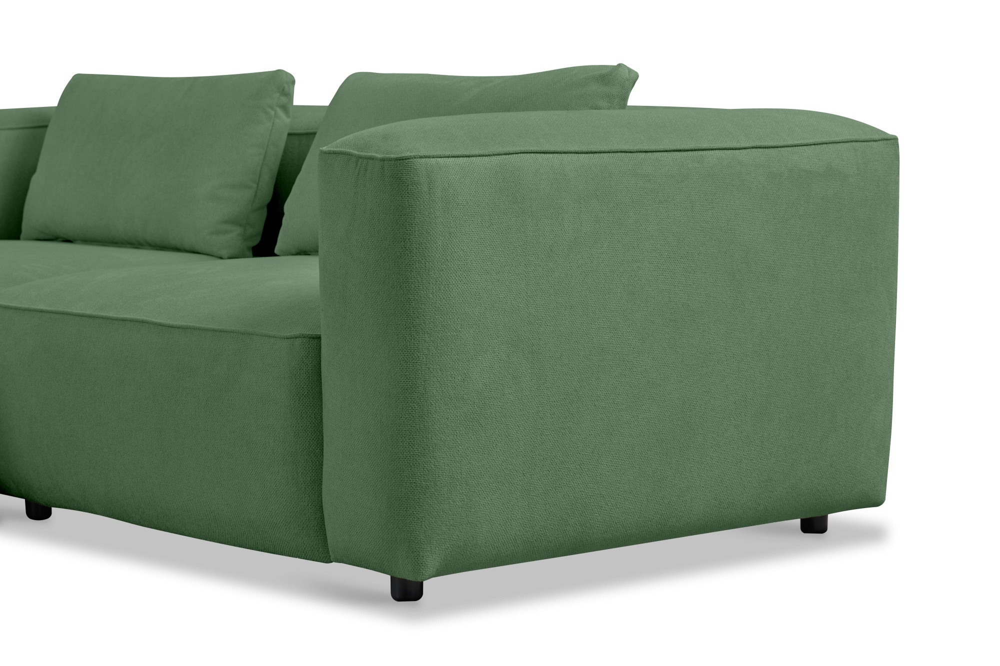 andas Ecksofa »Tvinnet«, Breite 228 cm, extra tiefe Sitzfläche, kubisches Sitzvergnügen