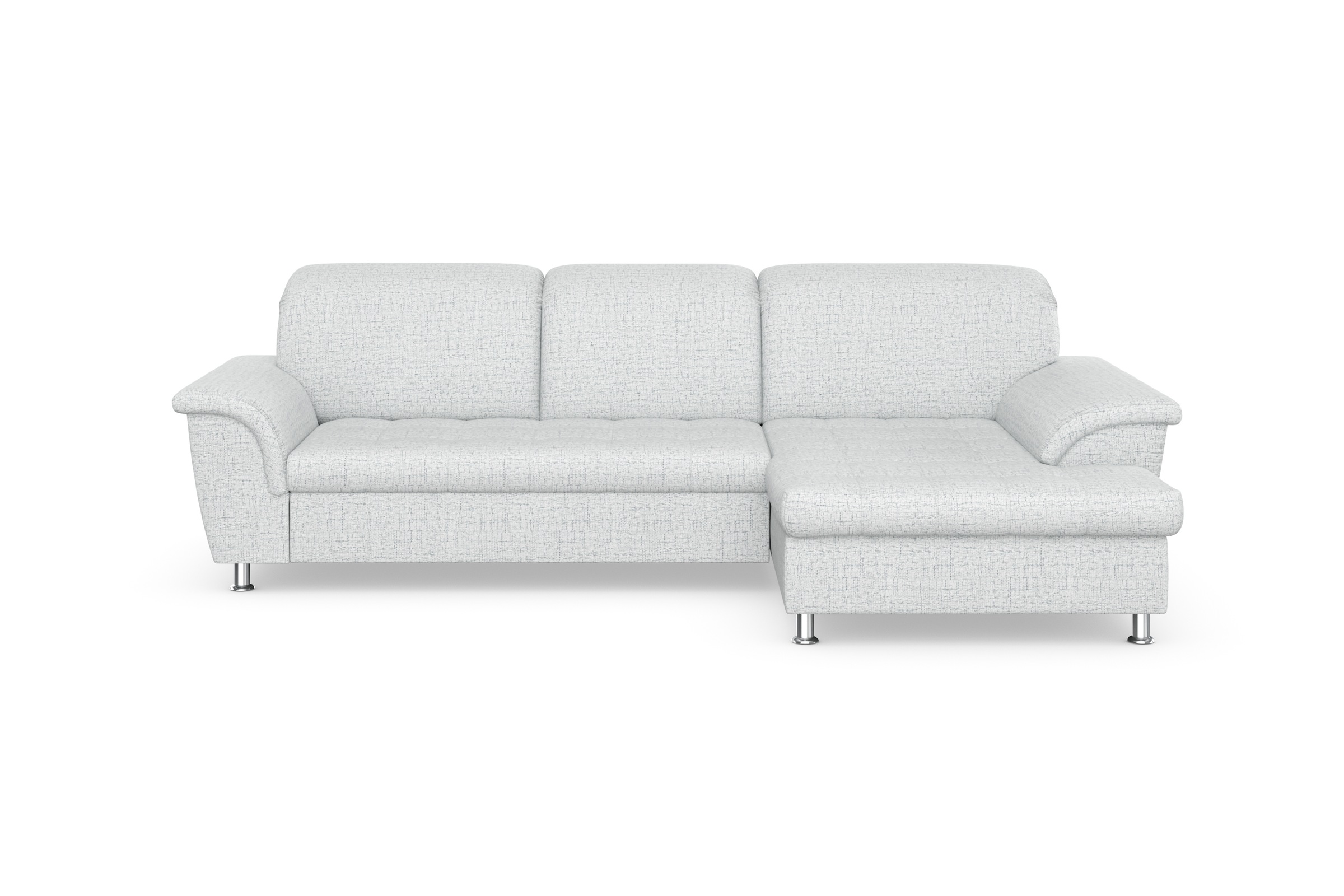 DOMO collection Ecksofa "Franzi Steppung im Sitzbereich B7T/H: 278/162/80 c günstig online kaufen