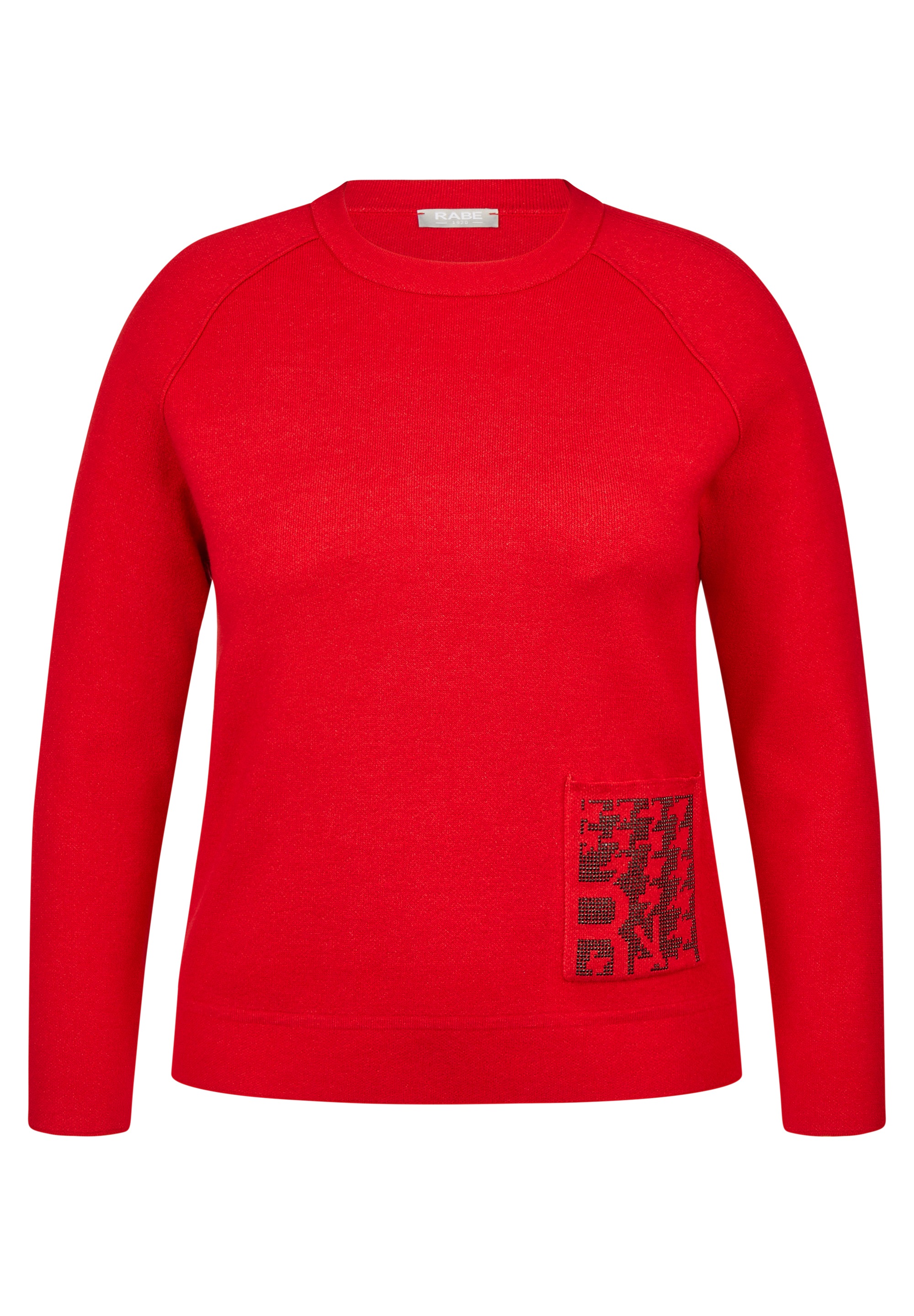 Rabe Strickpullover "Rabe Moderner Unifarbener Pullover" günstig online kaufen