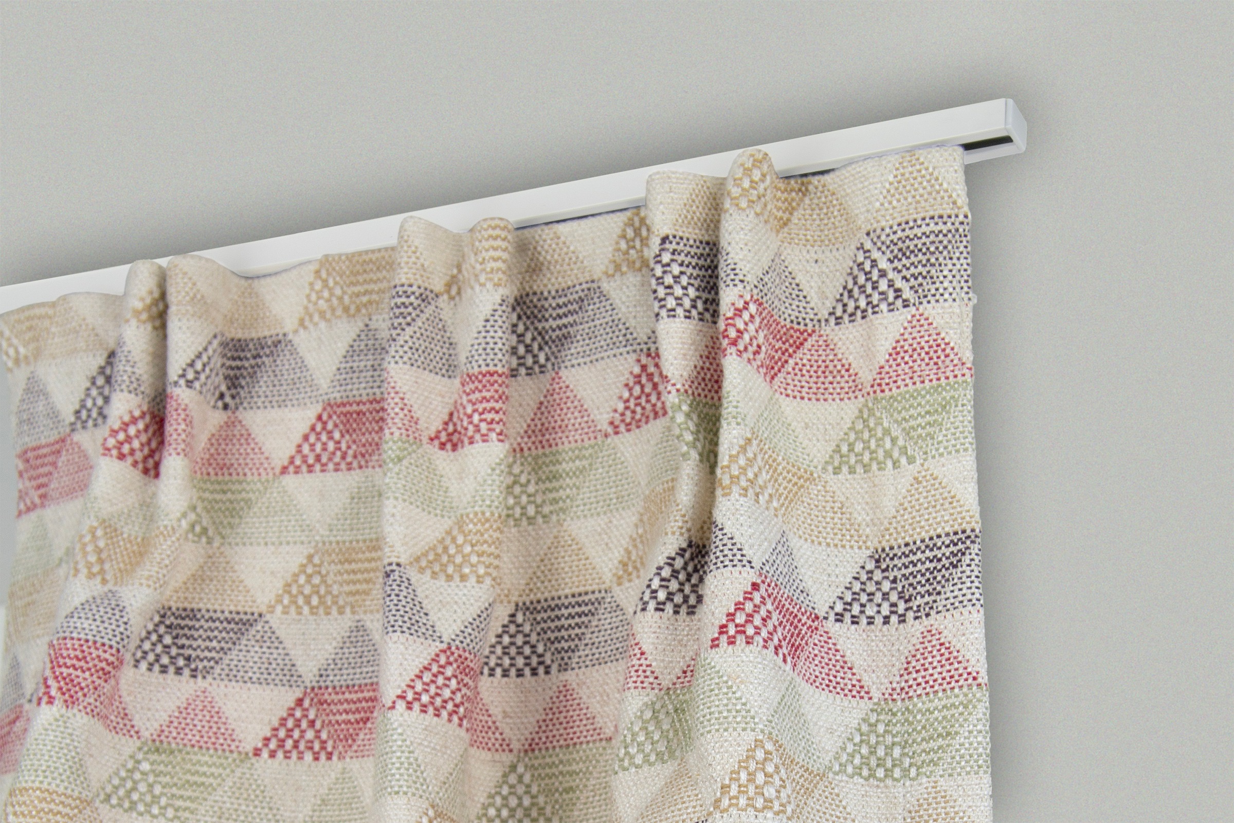 GARESA Gardinenschiene "Linea" 1 läufig-läufig Fixmaß Vorhanggarnitur, einf günstig online kaufen