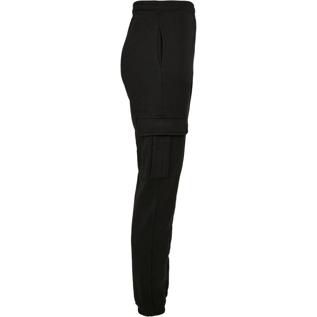 URBAN CLASSICS Jogginghose »Urban Classics Damen Ladies High Waist Cargo Sweat Pants«, (1 tlg.)