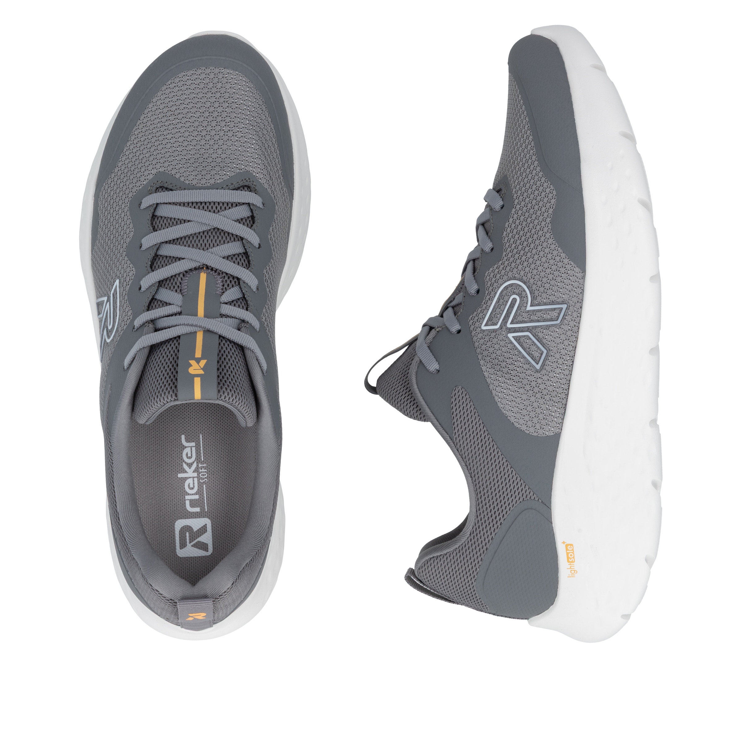 RIEKER Sport Plateausneaker  Sport-Sneaker, Halbschuh, Schnürschuh, Freizeitschuh mit Plateau