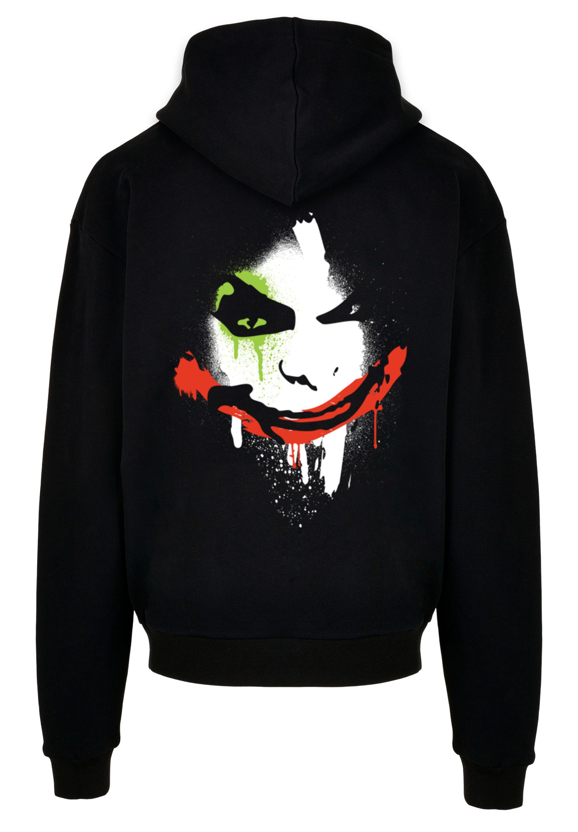 F4NT4STIC Kapuzenpullover »DC Comics Batman City Joker Face«, Print