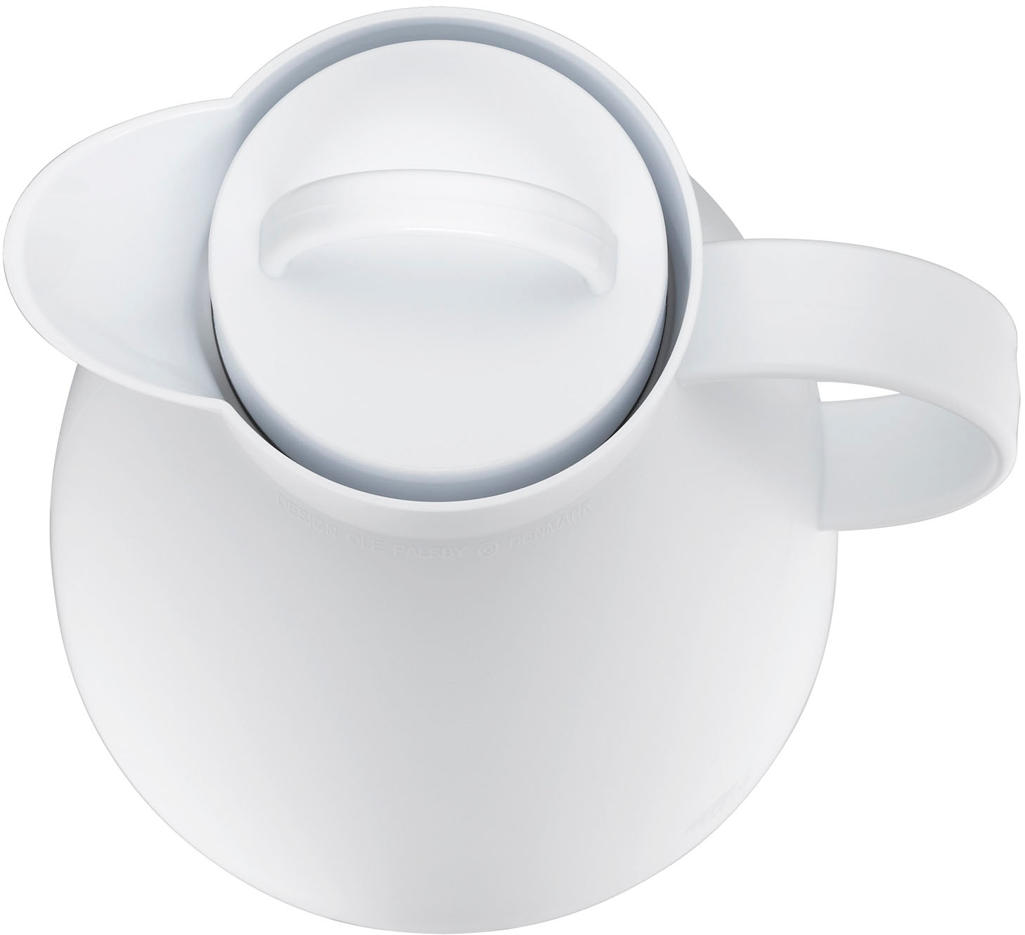 Alfi Isolierkanne »DAN, mit Hartglaseinsatz« 1 l 1 Stk. tlg. 12h heiß & 24h kalt, Drehverschluss