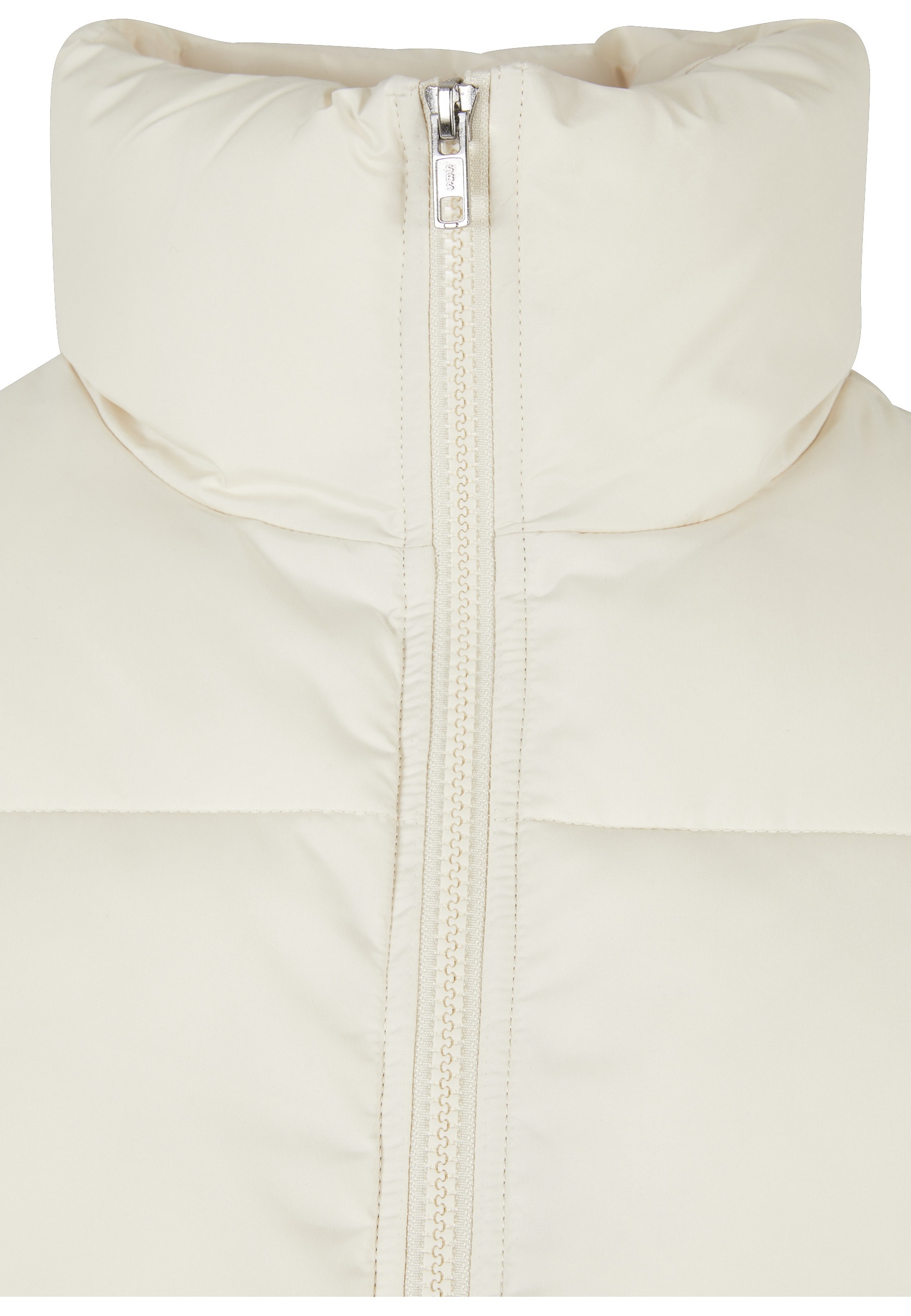 URBAN CLASSICS Jerseyweste »Urban Classics Damen Ladies Waisted Puffer Vest« 1 Stk.