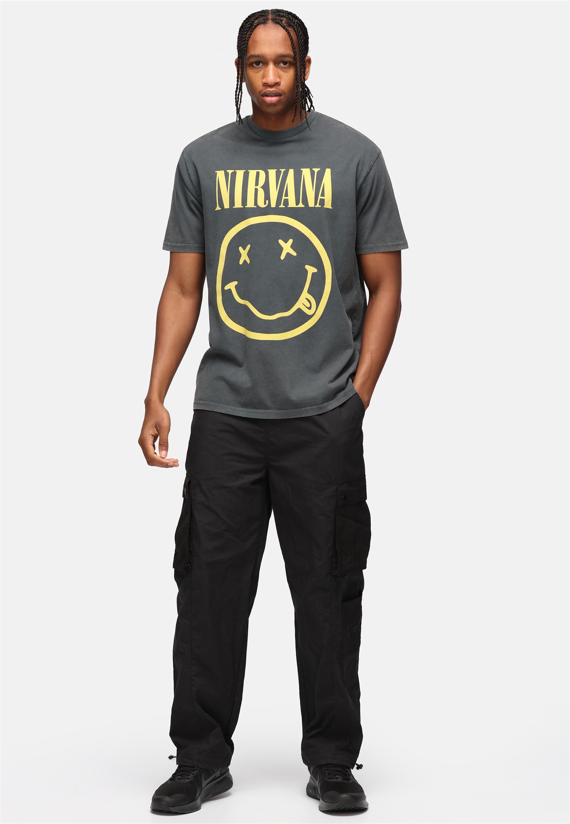 Recovered T-Shirt "Nirvana Yellow", mit coolem Nirvana-Print günstig online kaufen