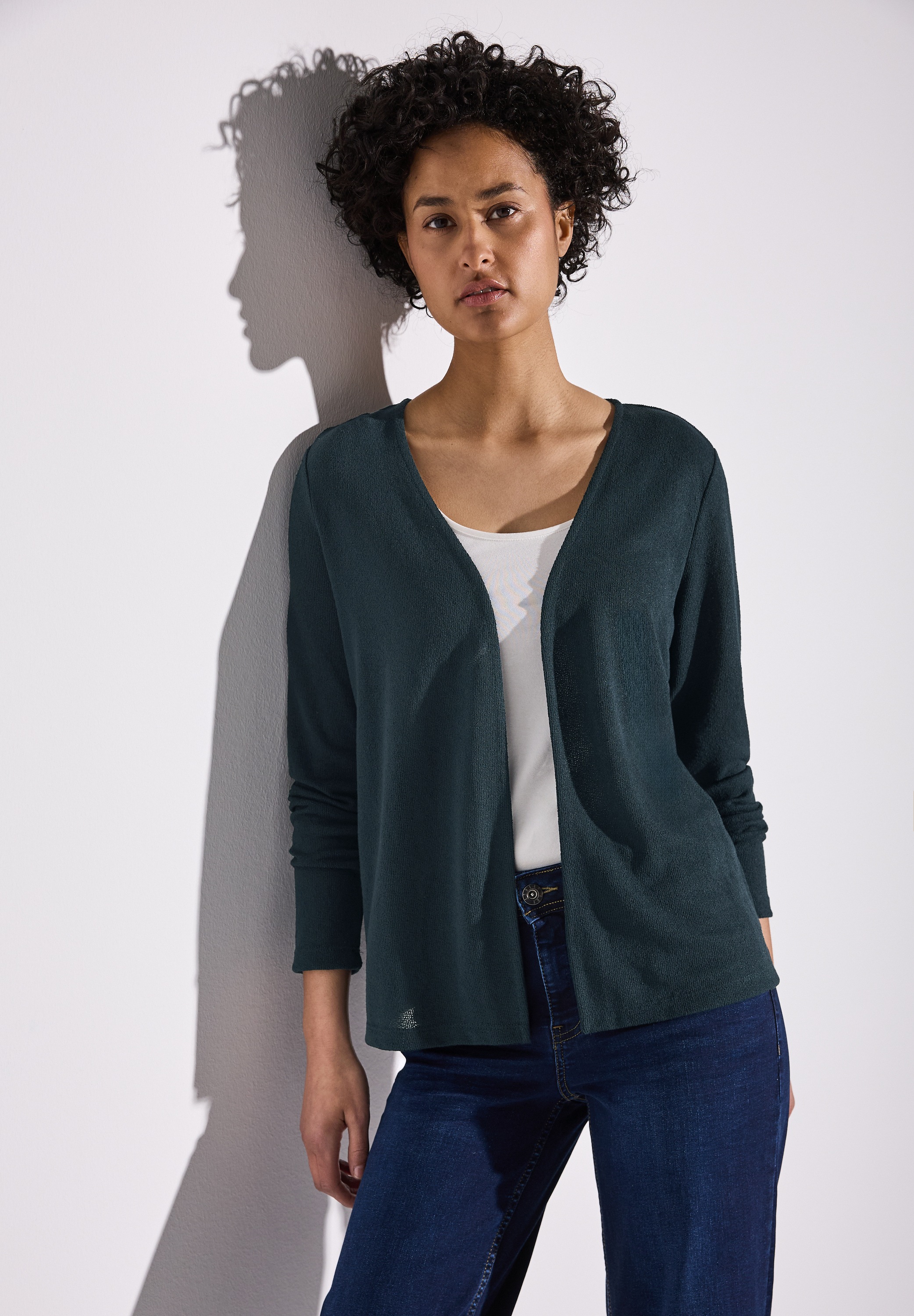 STREET ONE Cardigan verschlusslos