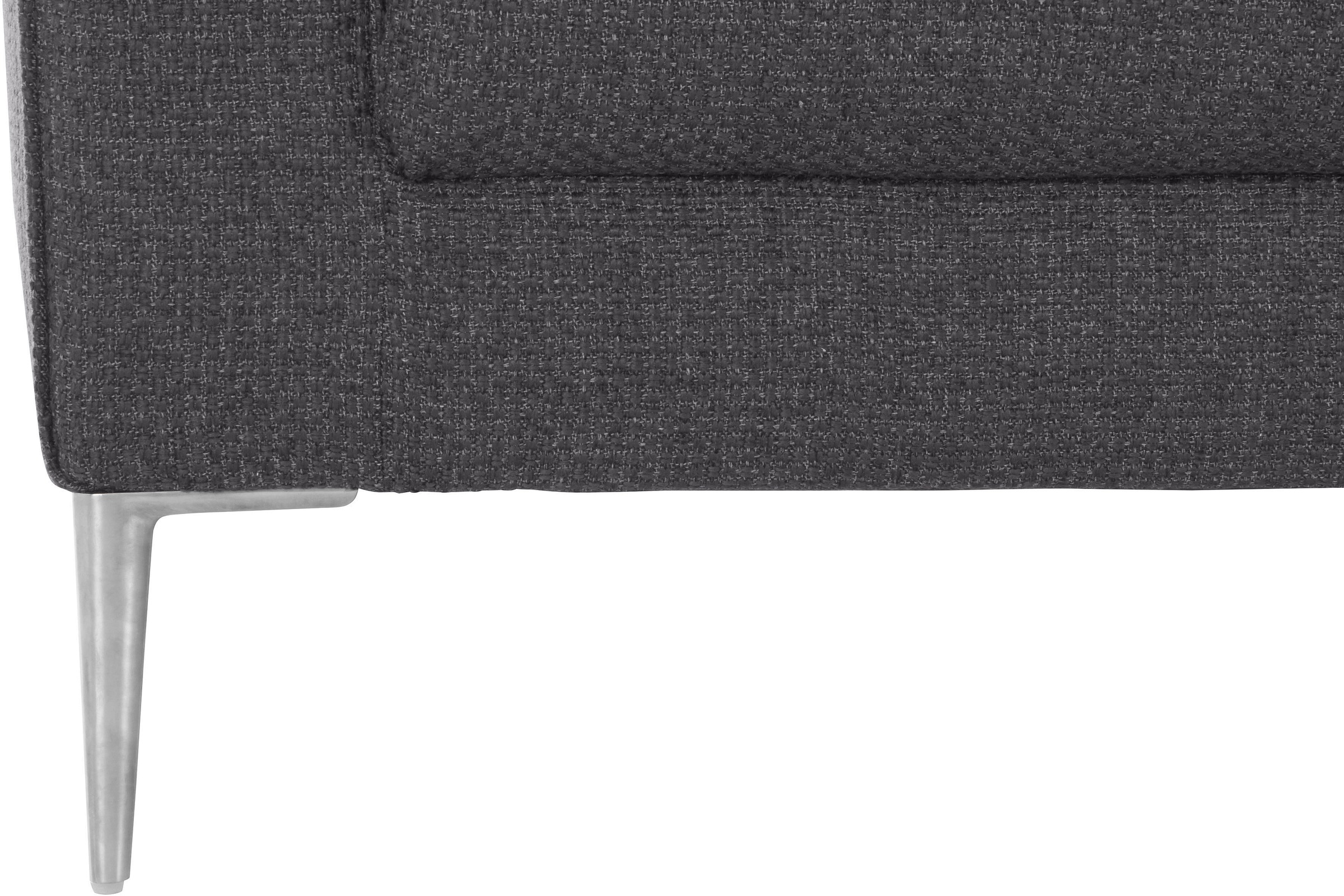 Guido Maria Kretschmer Home&Living 2-Sitzer »Chilltime, elegant und bequem, Komfortsitzhöhe 46cm, hoher Fuß«, mit eleganter Kreuznaht in den Rückenkissen, Breite 167 cm