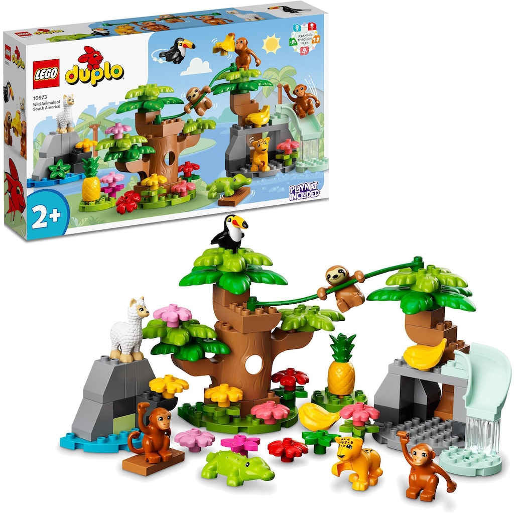 LEGO® Konstruktionsspielsteine »Wilde Tiere Südamerikas
  
   (10973), LEGO® DUPLO«, (71 St.)