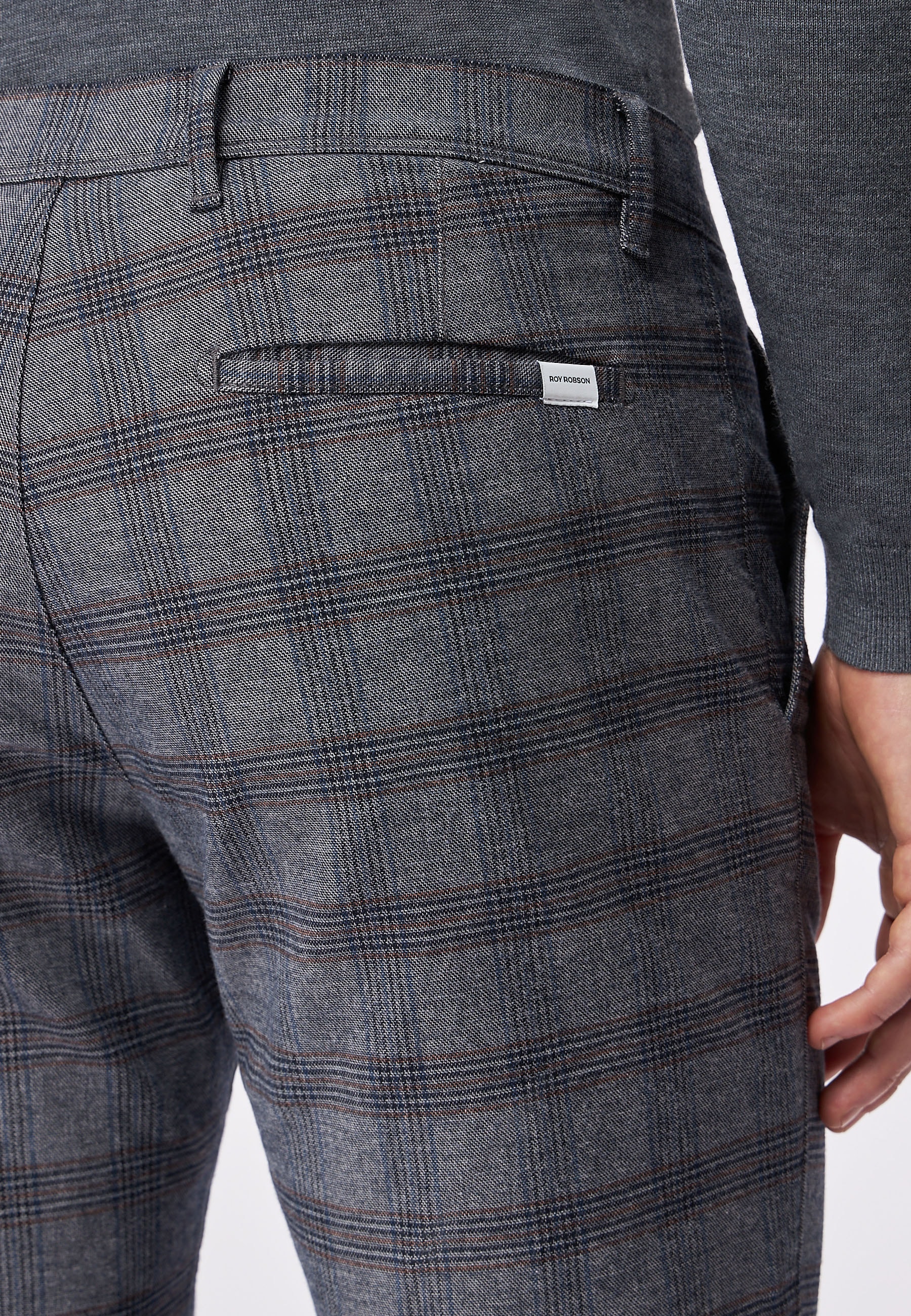 Roy Robson Stoffhose »Mit Karomuster«