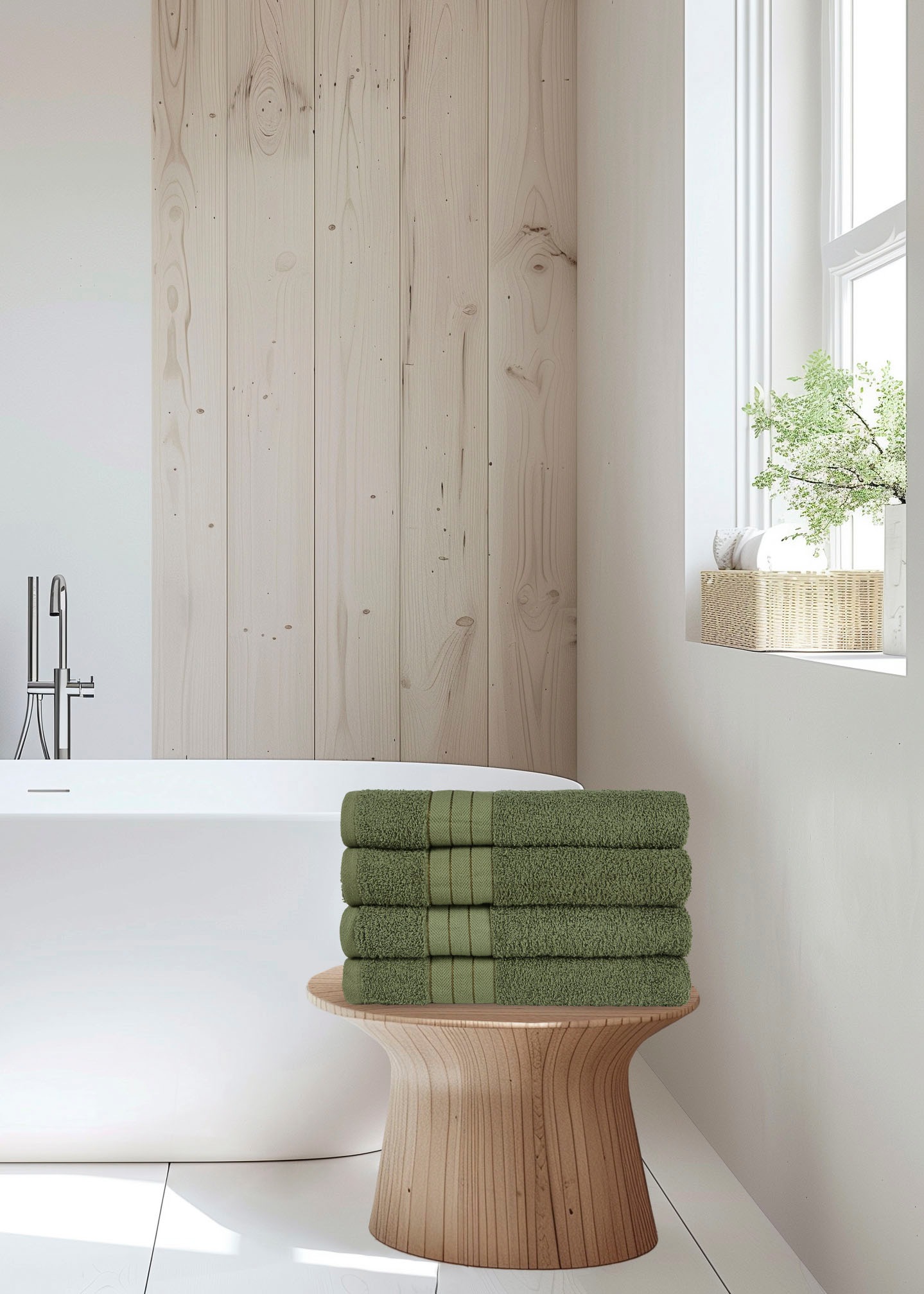 good morning Handtücher "Uni Good Morning" Baumwolle, Walkfrottee, Bordüre, günstig online kaufen