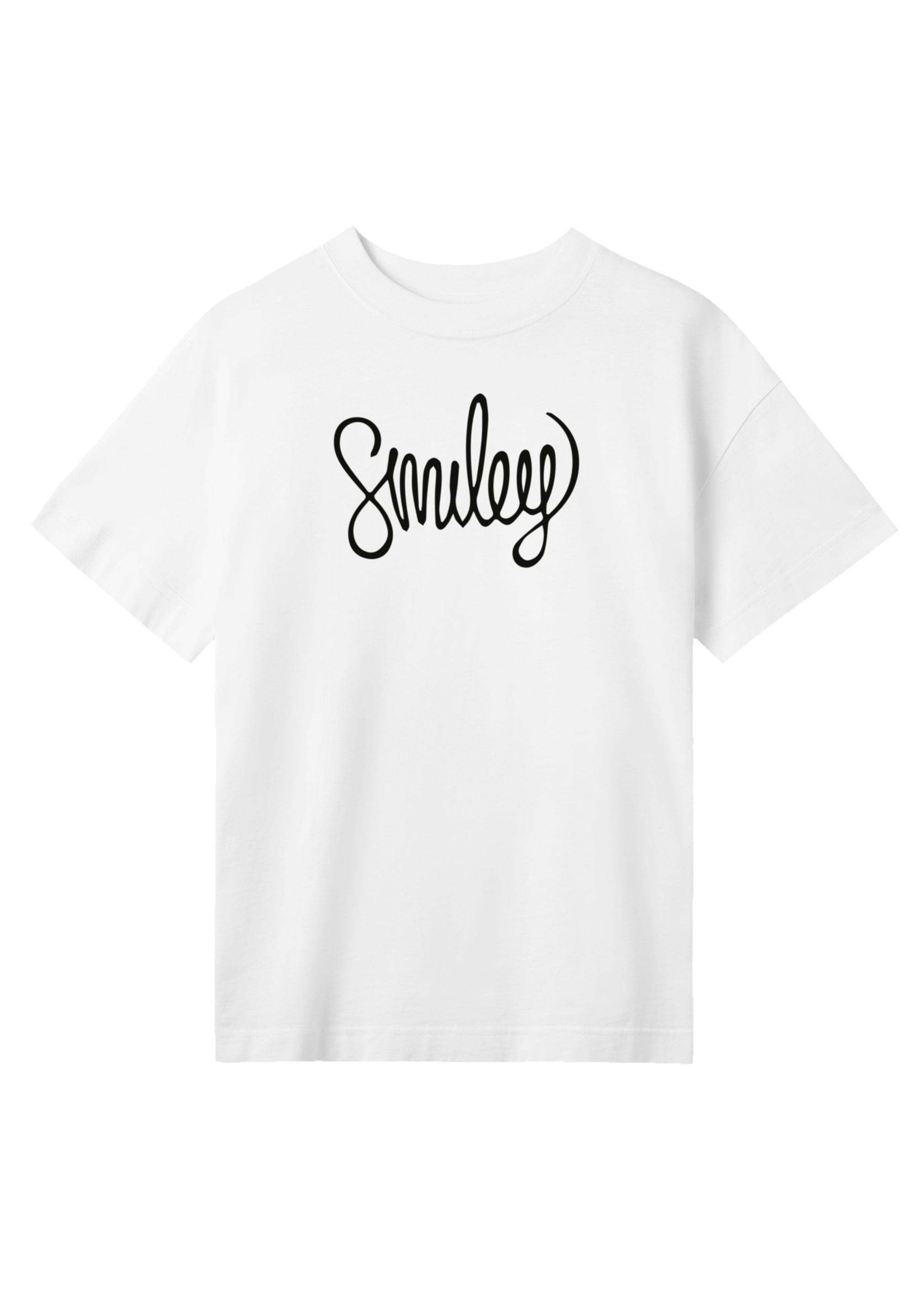 F4NT4STIC T-Shirt »SMILEY black«, Premium Qualität