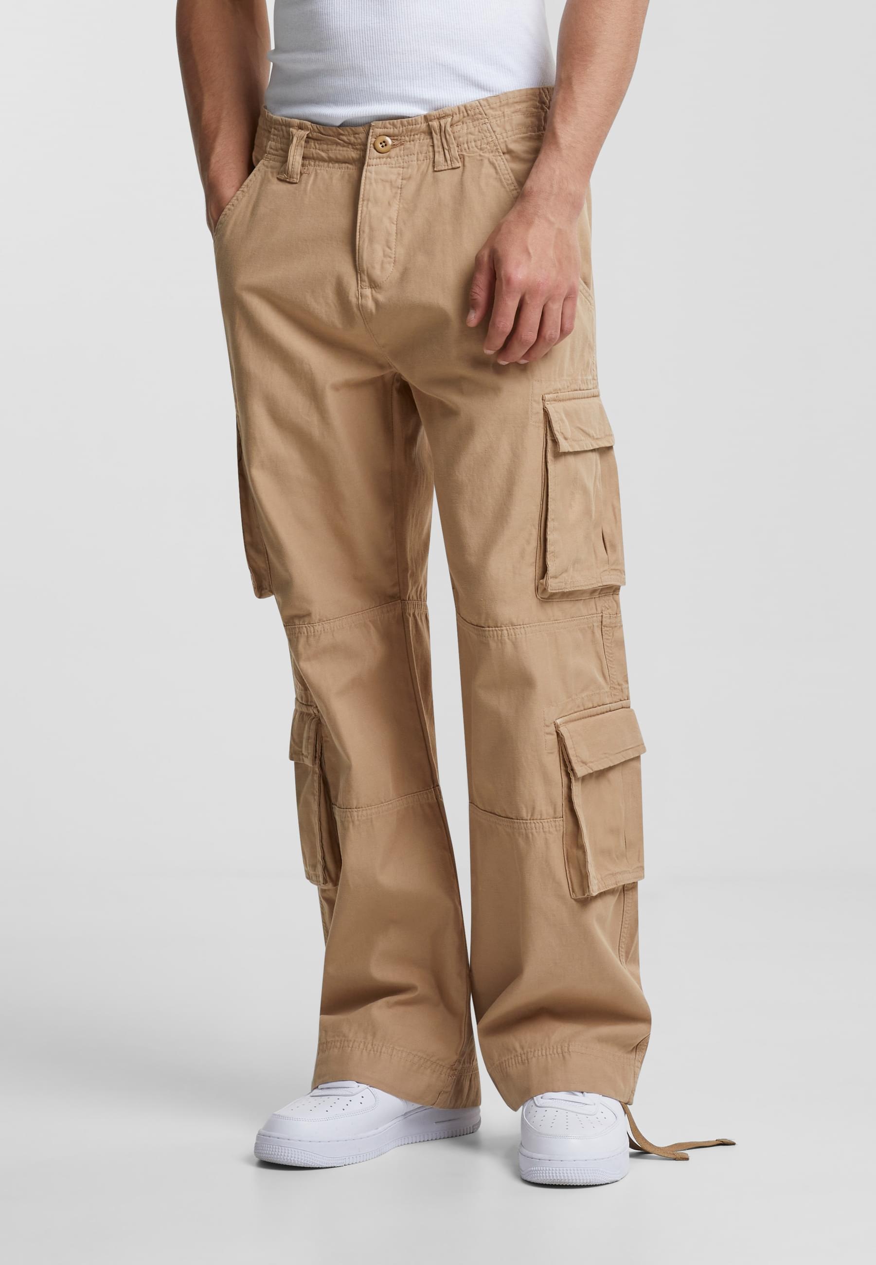 URBAN CLASSICS Cargohose »Urban Classics Herren Double Cargo Pants«, (1 tlg.)