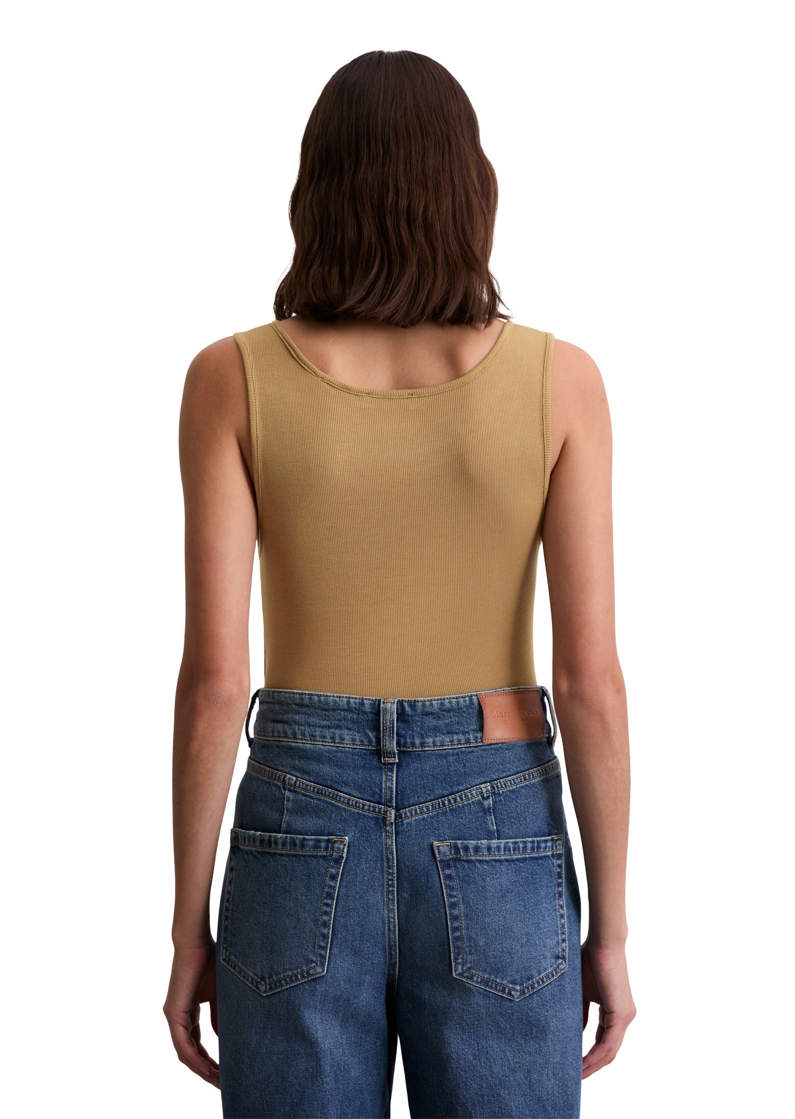 Marc O'Polo T-Shirt »aus softem Rippjersey«