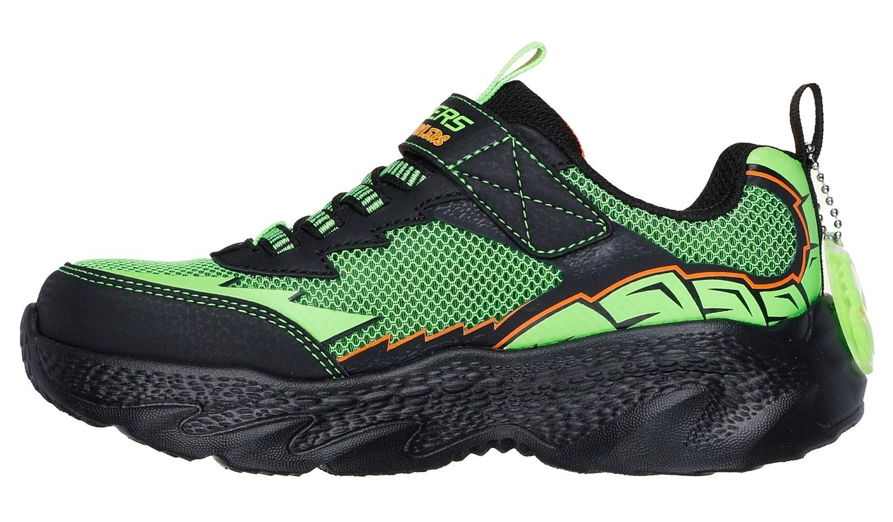 Skechers Sneaker »CREATURE-CRAWLERS«, Blink,-Klettschuh mit coolem Motiv, Größenschablone zum Download