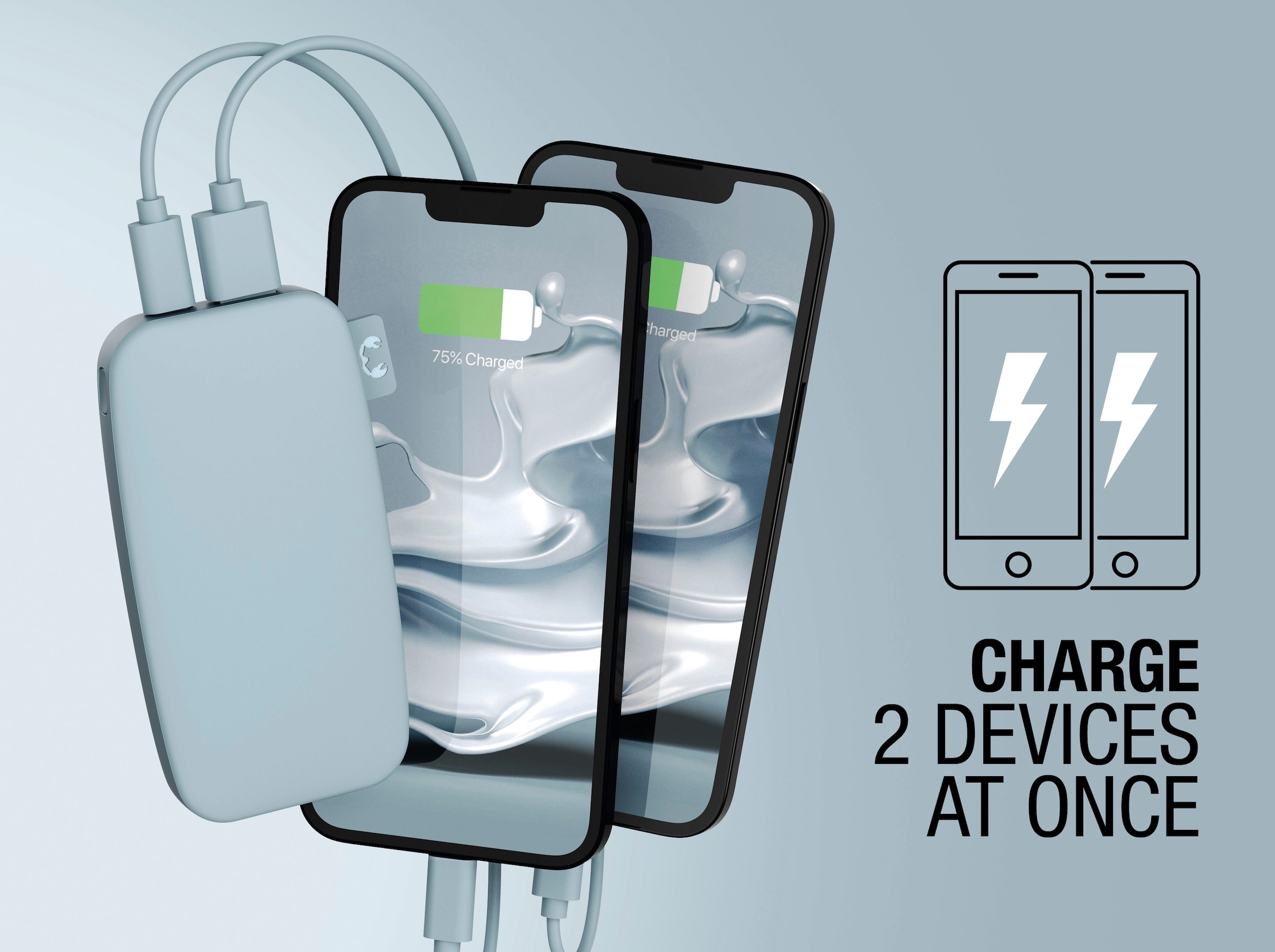 Fresh´n Rebel Powerbank »Power Pack 6000mAh mit USB-C, Fast Charge«, 5 V