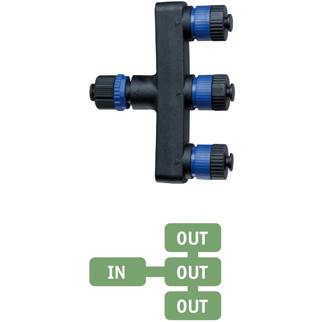 Paulmann Verteiler »Outdoor Plug&Shine IP68«, (Packung, 1 St.)