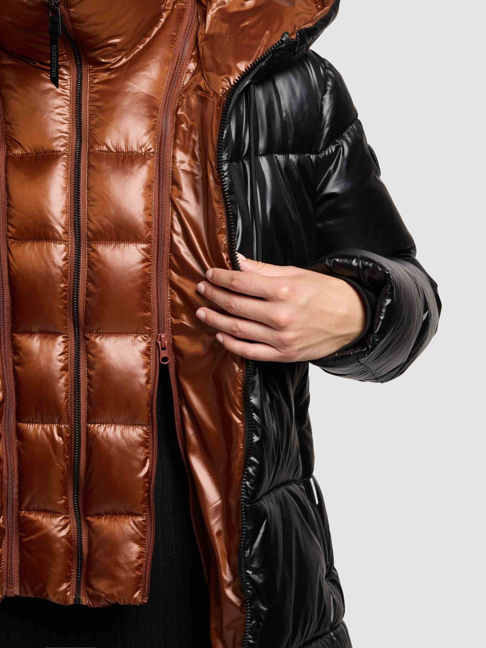 khujo Steppjacke »DASHA«, mit Kapuze