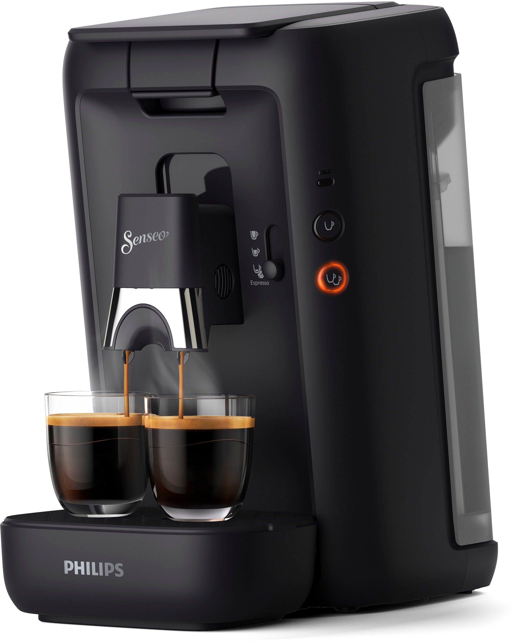 Philips Senseo Kaffeepadmaschine „Maestro CSA260/65“, 200 Senseo Pads kaufen und bis 64 € zurückerhalten tiefschwarz, matt