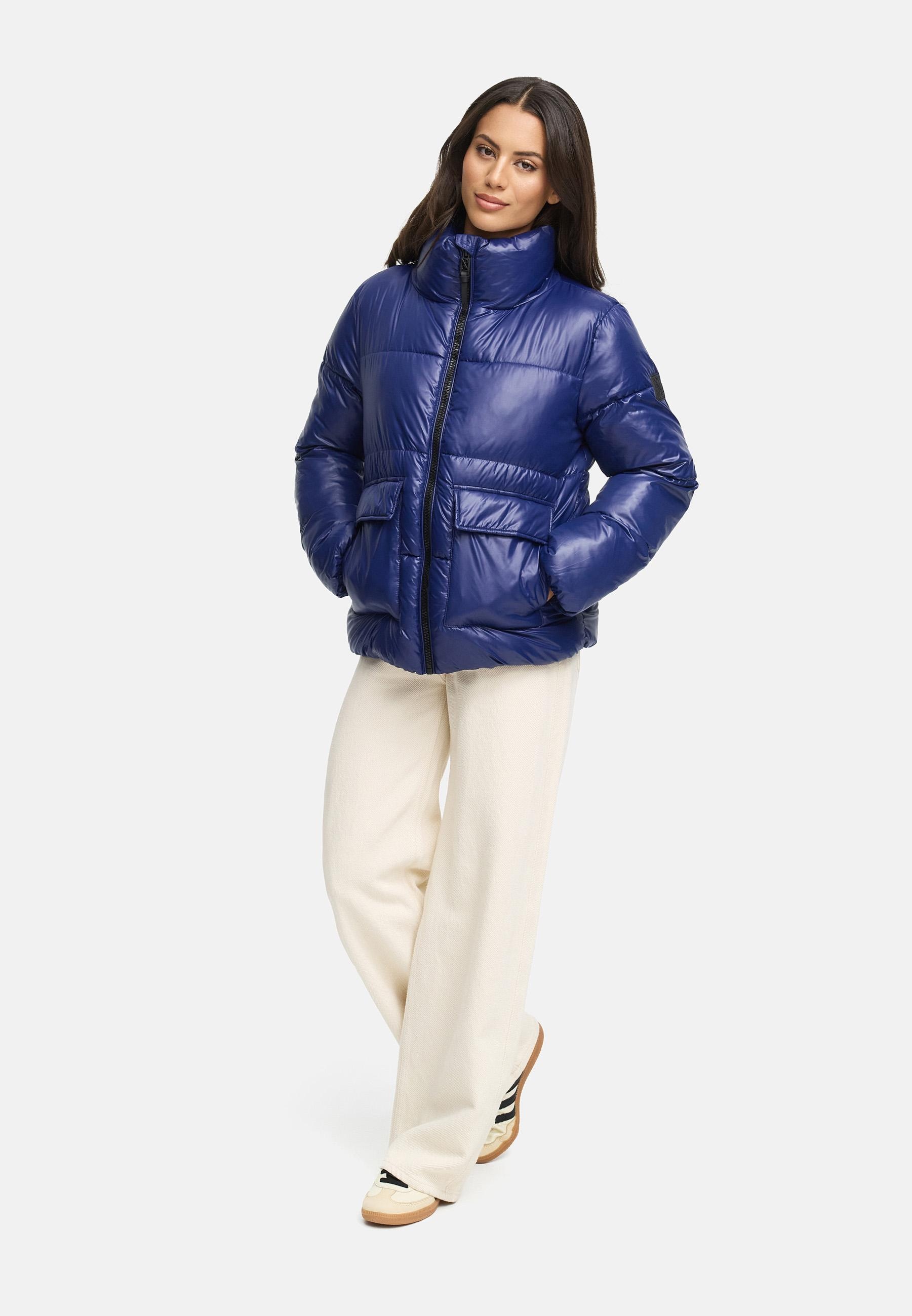Navahoo Kurzjacke »Eispracht 14«, ohne Kapuze, Kurze gesteppte Damen Winterjacke