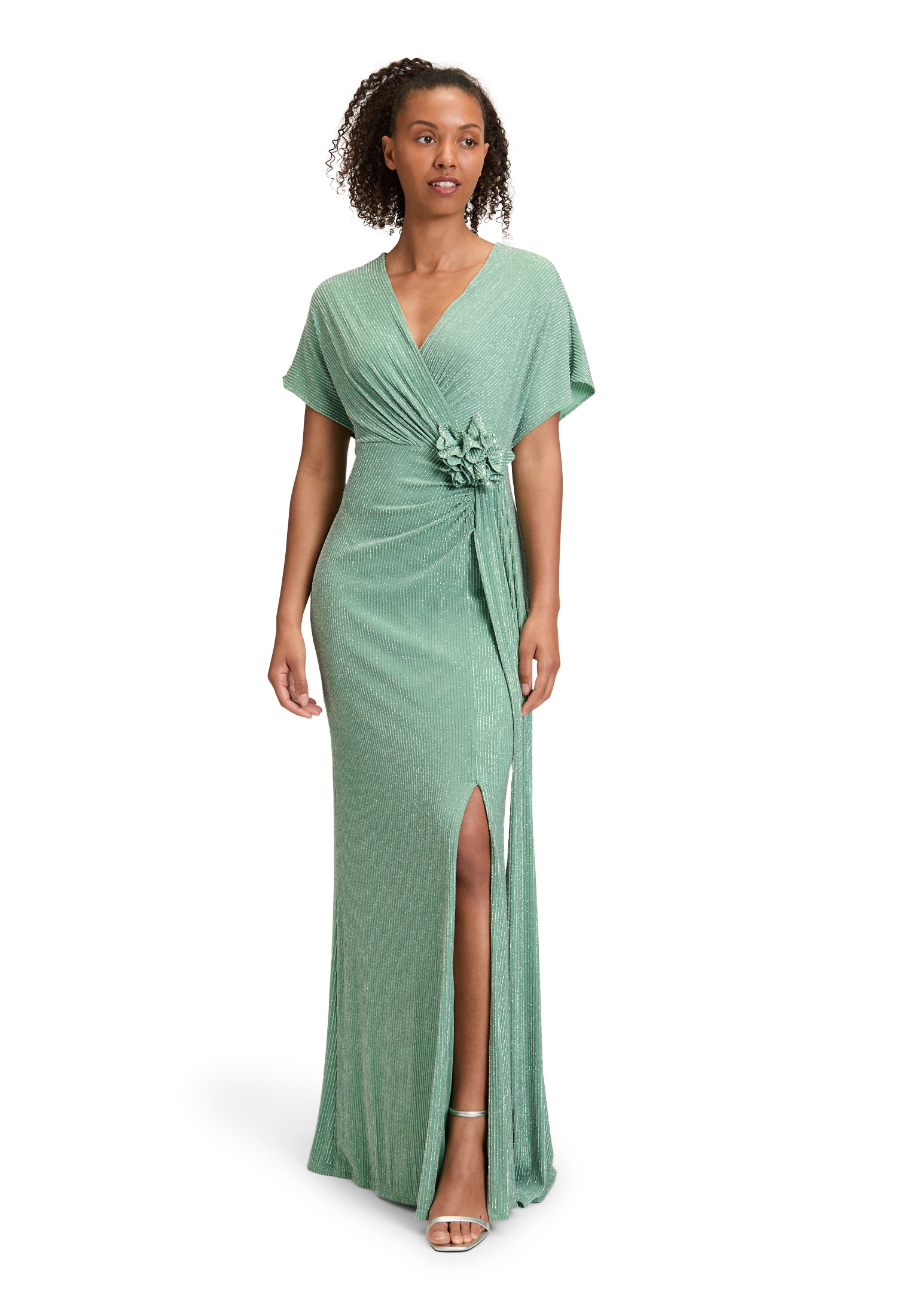 Vera Mont Abendkleid "Vera Mont Damen Abendkleid im Glitzer-Look" Ohne Tasc günstig online kaufen