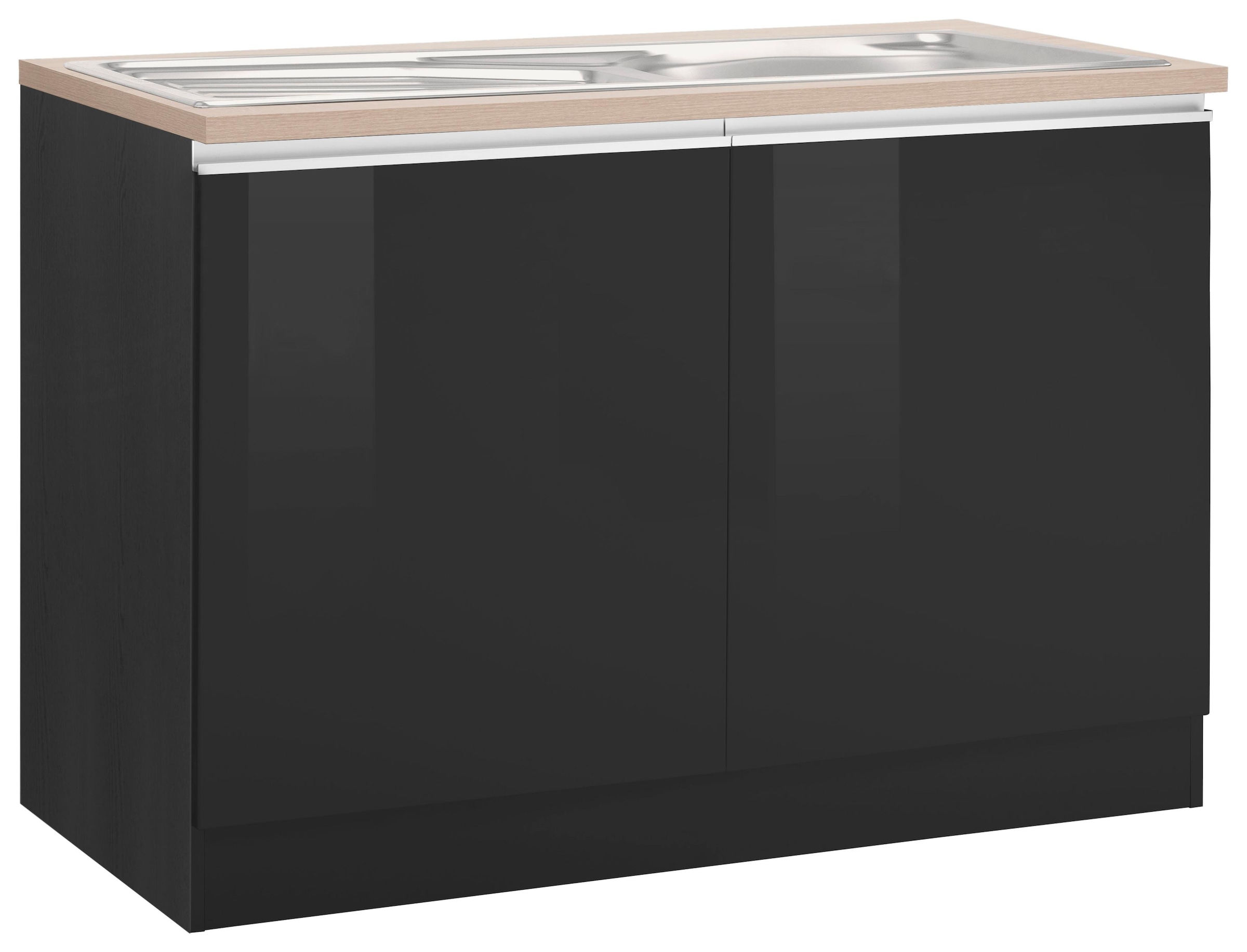 KOCHSTATION Spülenschrank "KS-Ohio", Breite 120 cm