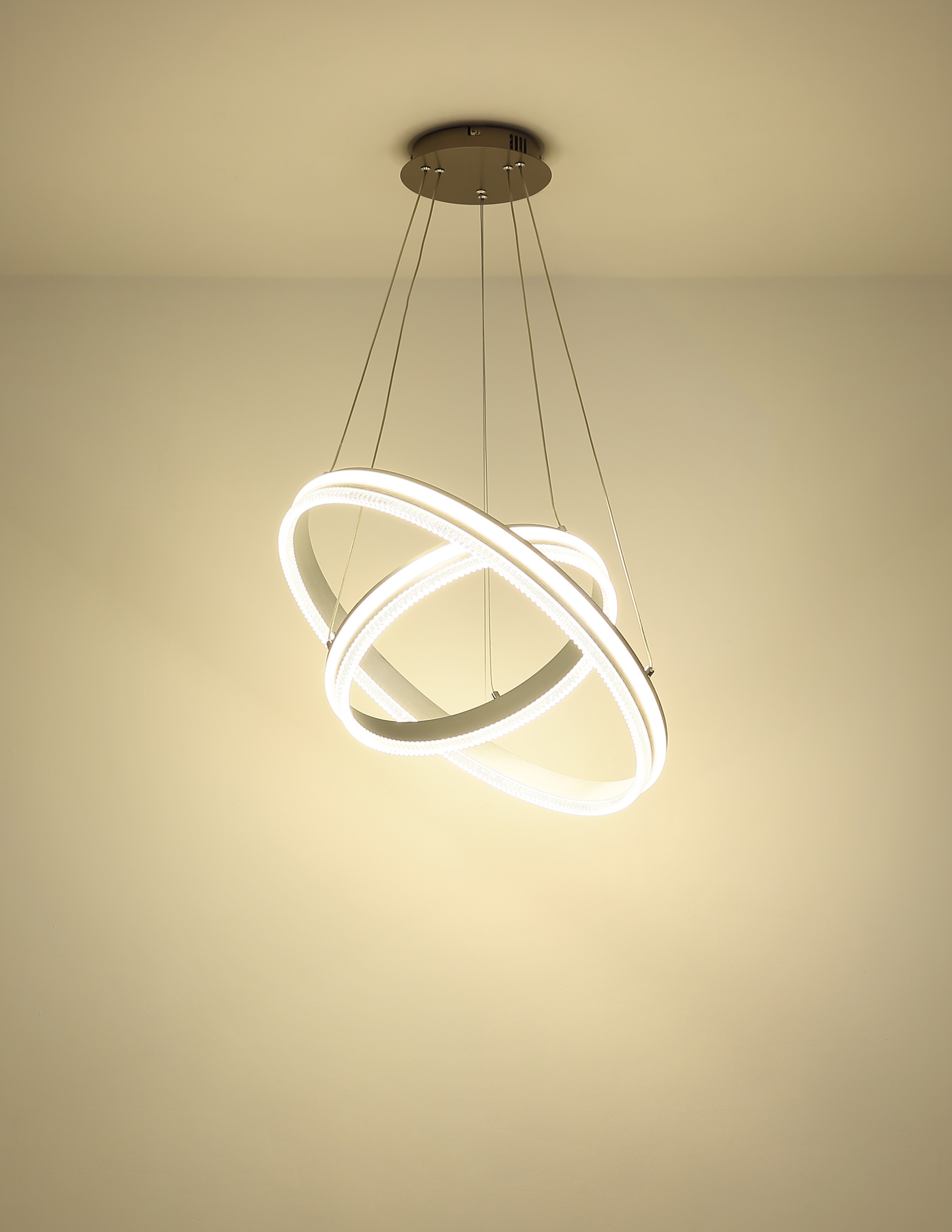 GLOBO LIGHTING Hängeleuchte »FRANCINE« LED-Modul 1 Stk. Smarte LED-Hängeleuchte, dimmbar, Fernbedienung, modern