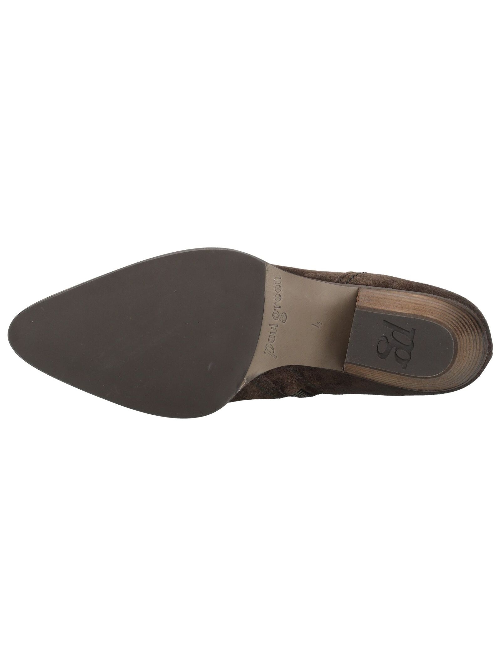 Paul Green Bikerboots »Paul Green Stiefelette Veloursleder«