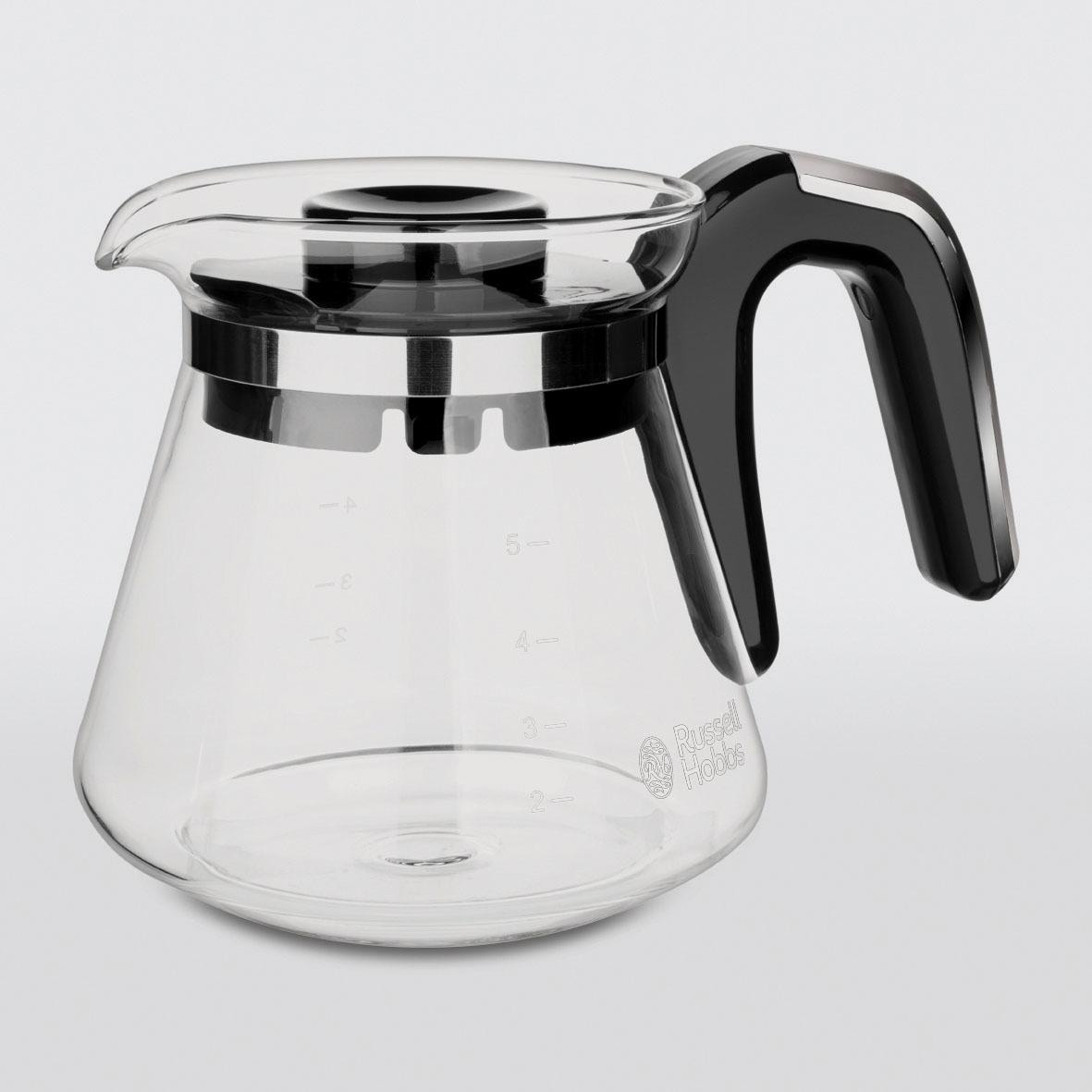 RUSSELL HOBBS Filterkaffeemaschine »Compact Home 24210-56«, 0,62 l Kaffeekanne, Permanentfilter, 1x2, Platzsparendes Design für kleine Haushalte oder Küchen