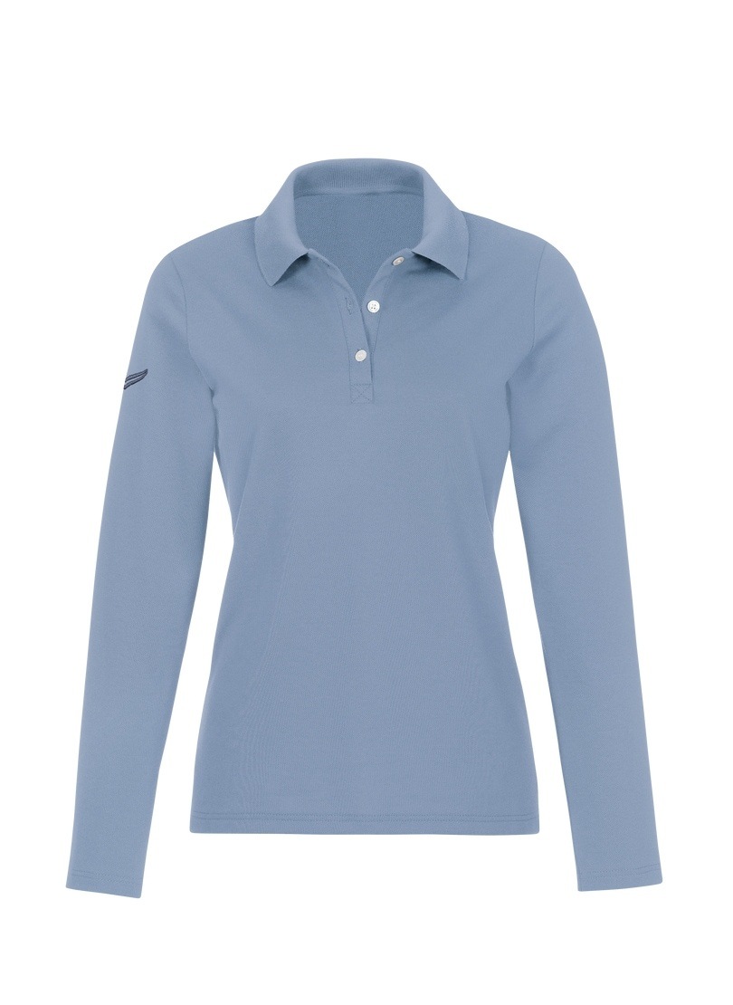 Trigema Poloshirt »TRIGEMA Langarm Poloshirt«, (1 tlg.)