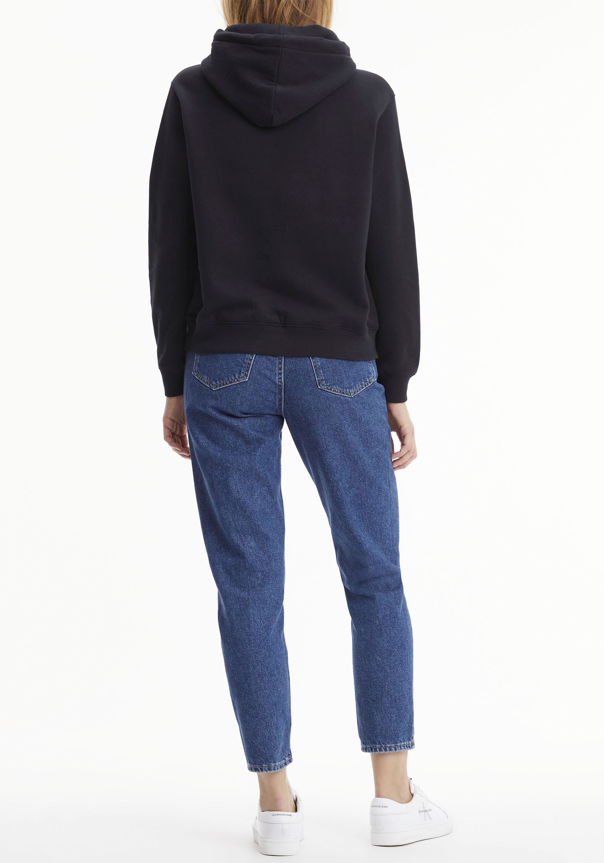 bestellen Calvin Klein BAUR MONOGRAM | Logo-Schriftzug Calvin »CORE Jeans Kapuzensweatshirt mit Klein HOODIE«, Jeans online