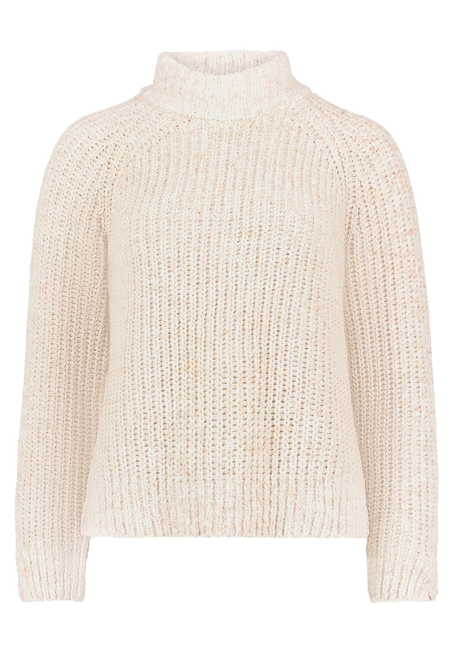 Cartoon Strickpullover »Damen mit Stehkragen« 1