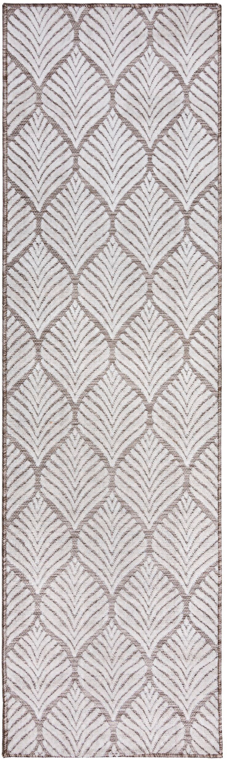 FLAIR RUGS Teppich "Elm Leaf" rechteckig 4 mm Höhe In & Outdoor geeignet, H günstig online kaufen