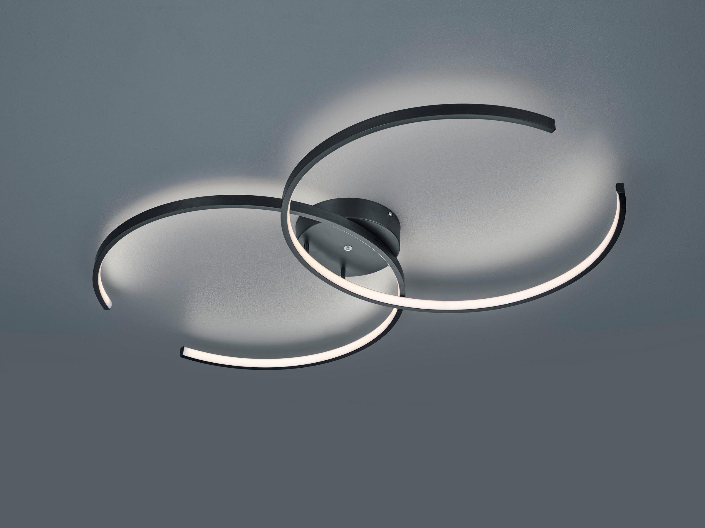 TRIO Leuchten LED Deckenleuchte »CITIZEN«, 2 flammig, Leuchtmittel LED-Board | LED fest integriert, WiZ Smarthome Deckenleuchte App Steuerung