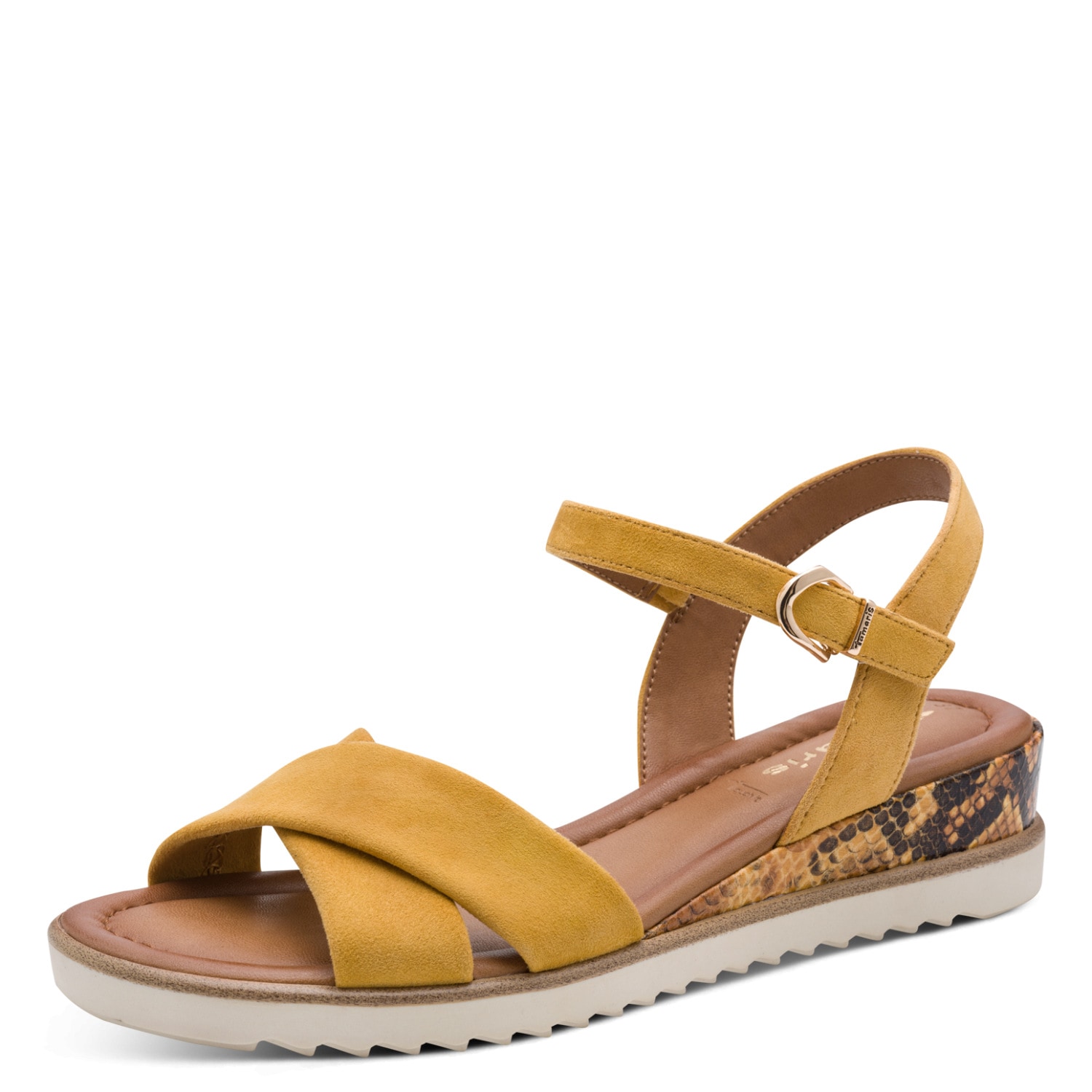 Tamaris Keilsandalette  Riemchensandale, Sommerschuh in veganer Verarbeitung