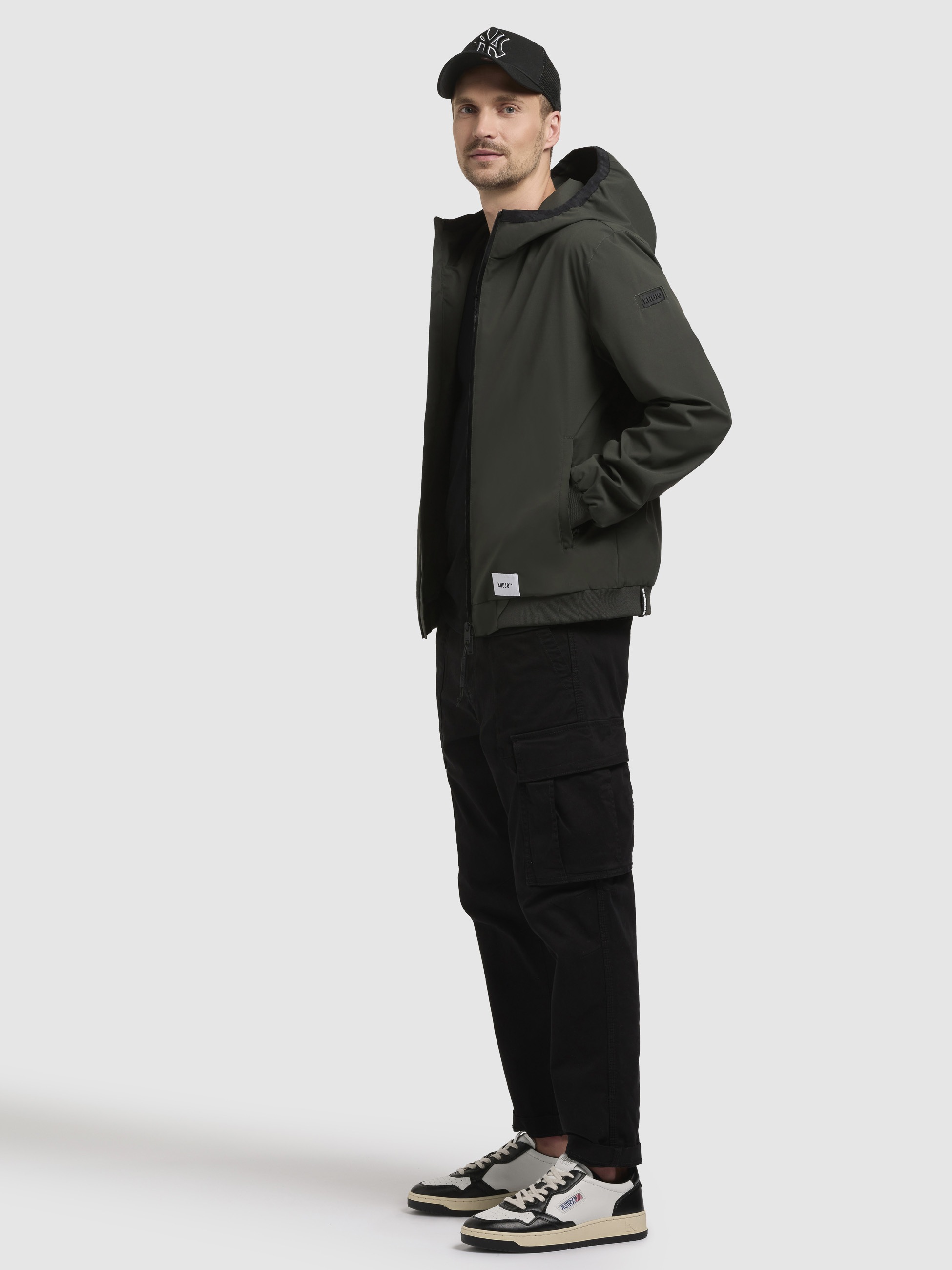 khujo Anorak »LARM«, mit Kapuze