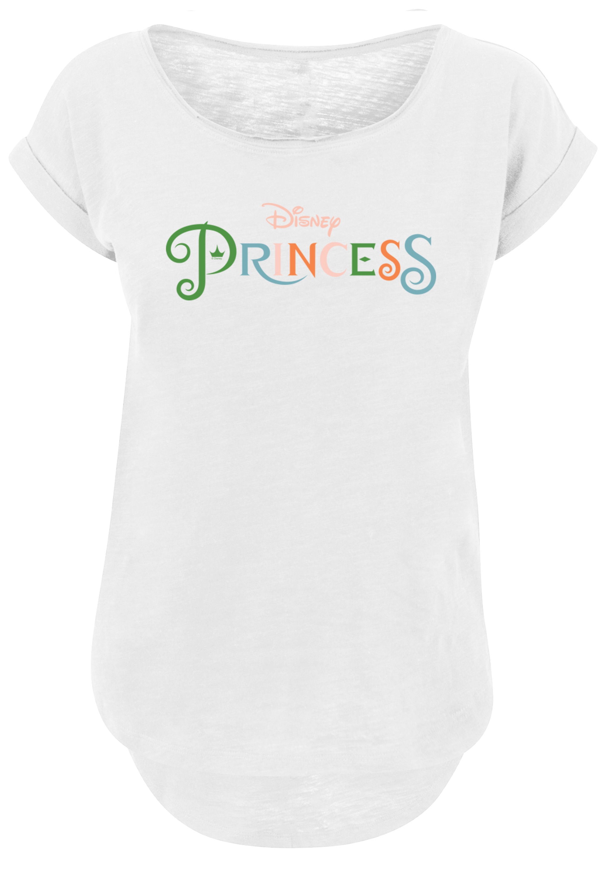 F4NT4STIC T-Shirt »Disney Logo Prinzessin«, Print