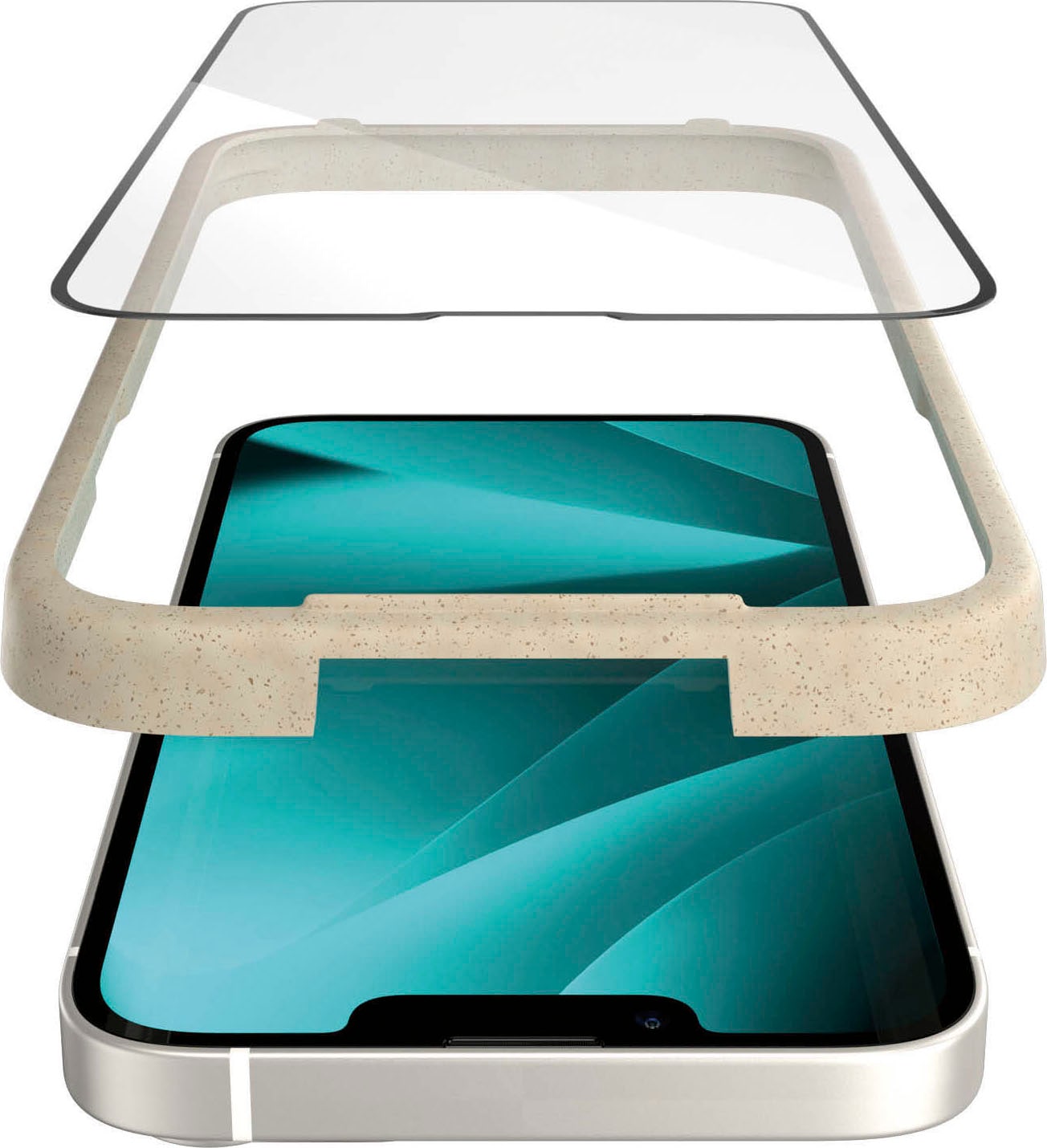 PanzerGlass Displayschutzglas »PanzerGlass™ Clear Glass Displayschutz für iPhone 14 Plus«