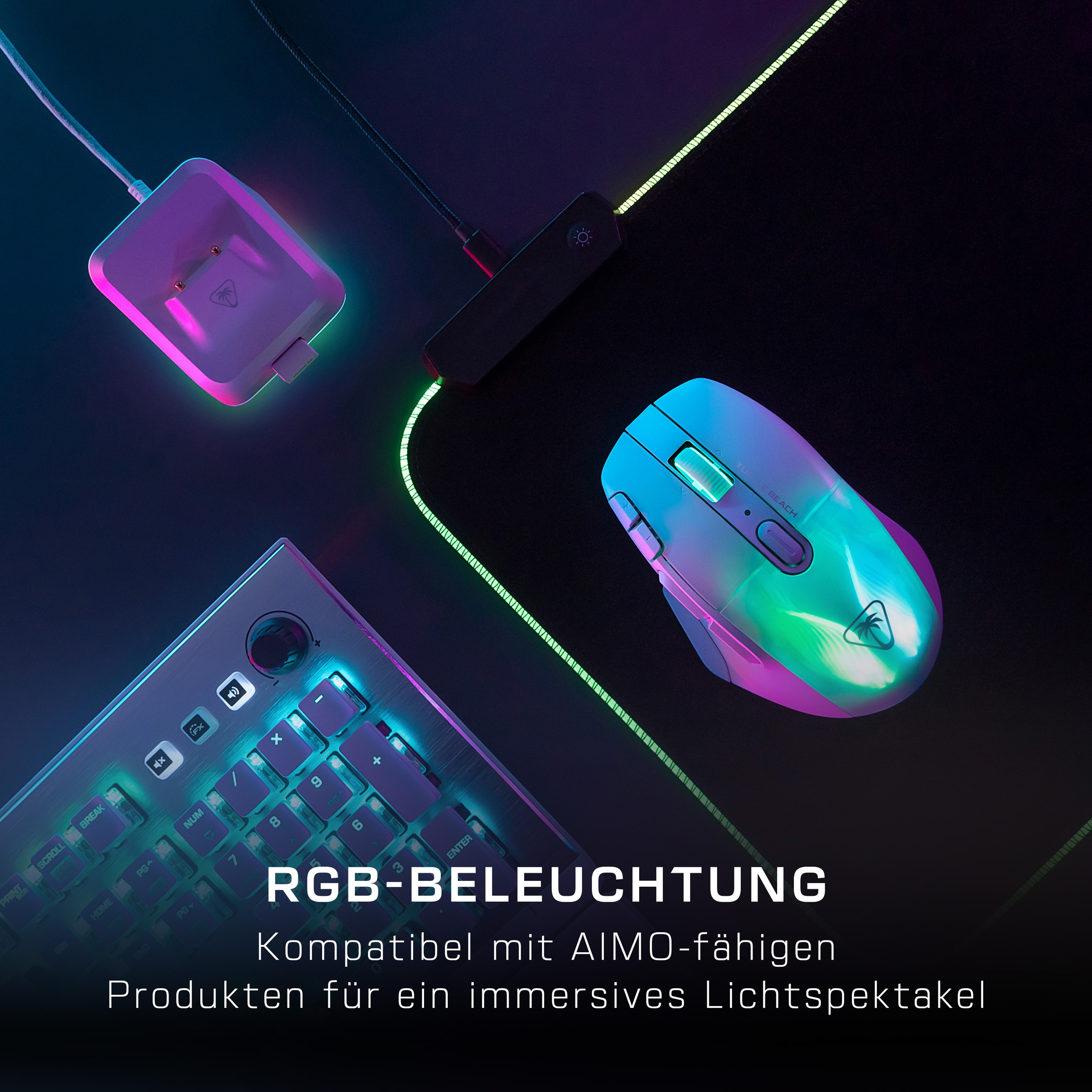 Turtle Beach Gaming-Maus »Kone XP Air«, Bluetooth-Funk-kabelgebunden, DPI-Schalter