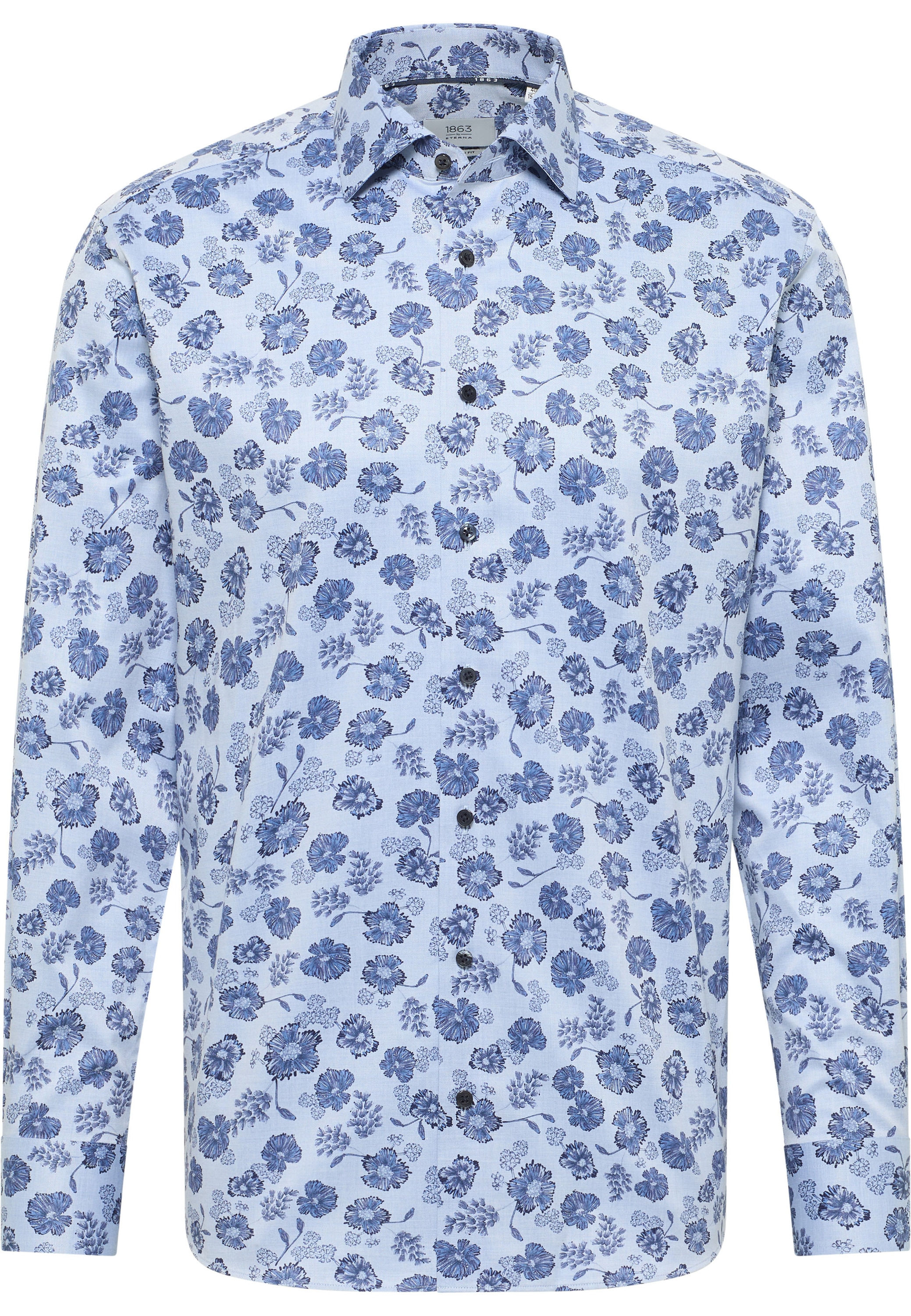 Eterna Langarmhemd »MODERN FIT«, NON IRON (bügelfrei)