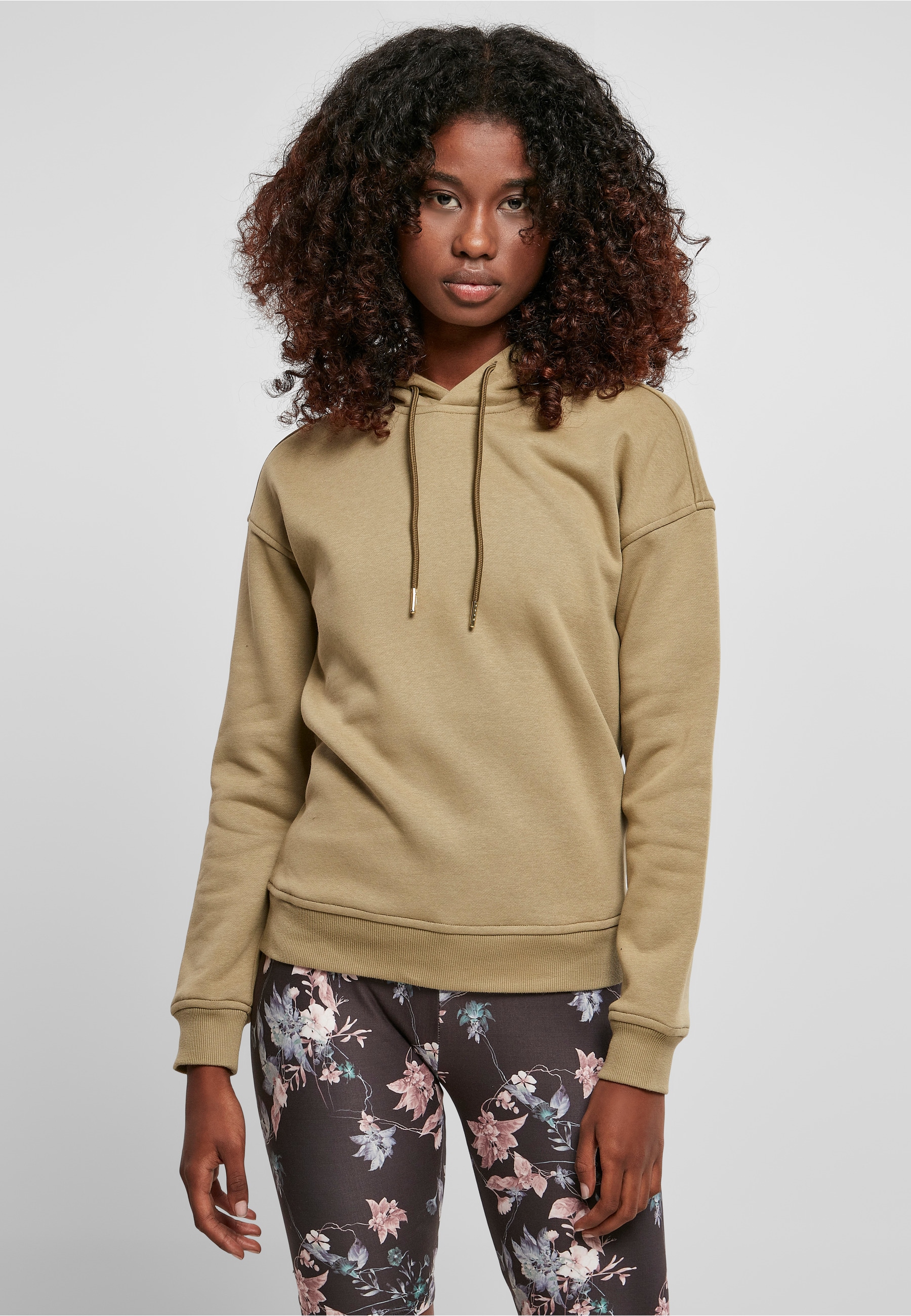 URBAN CLASSICS Kapuzenpullover »Urban Classics Damen Ladies Hoody« 1 Stk.