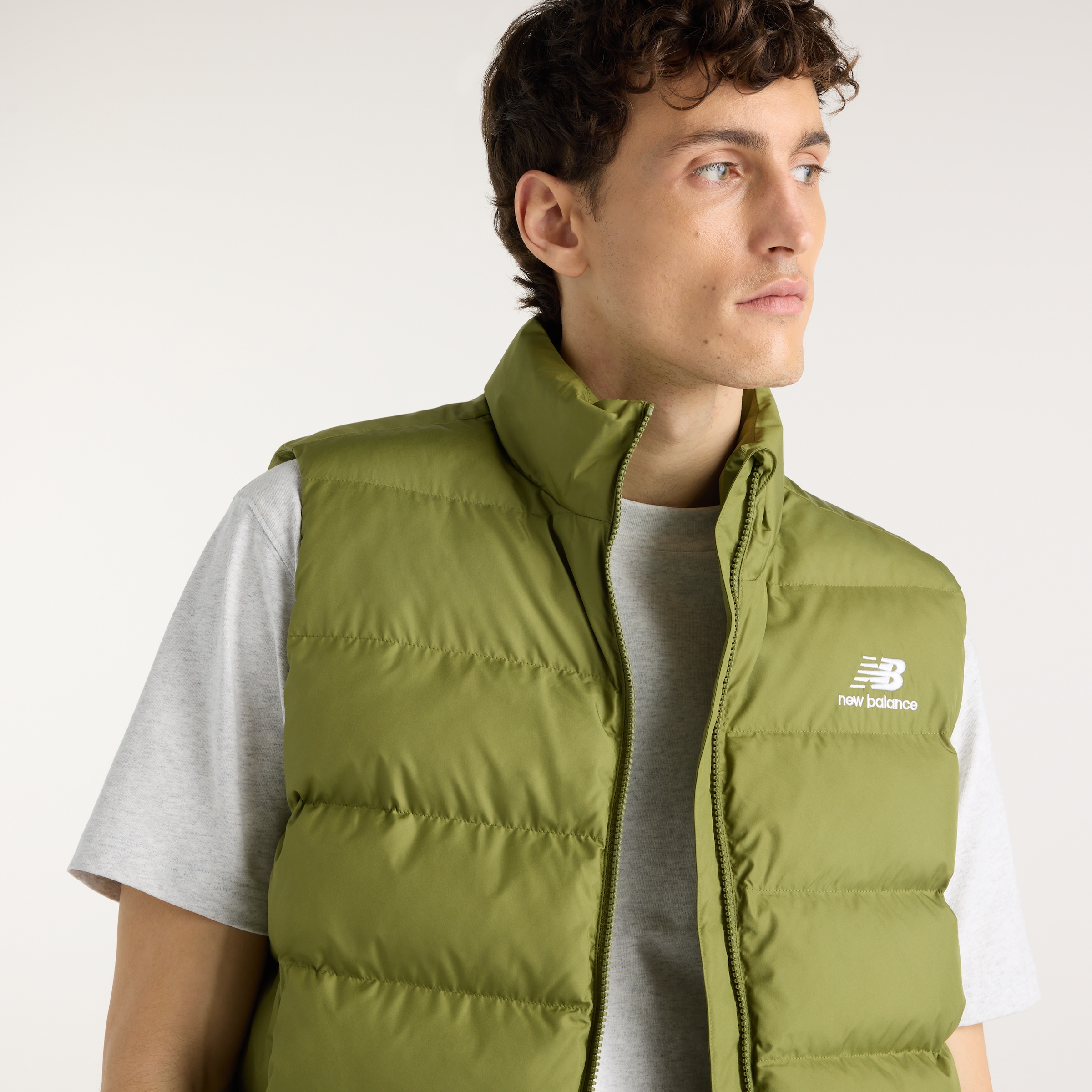 New Balance Steppweste »BOSTON PUFFER VEST« mit markanter Steppung, sportlicher Stil, aus Polyester