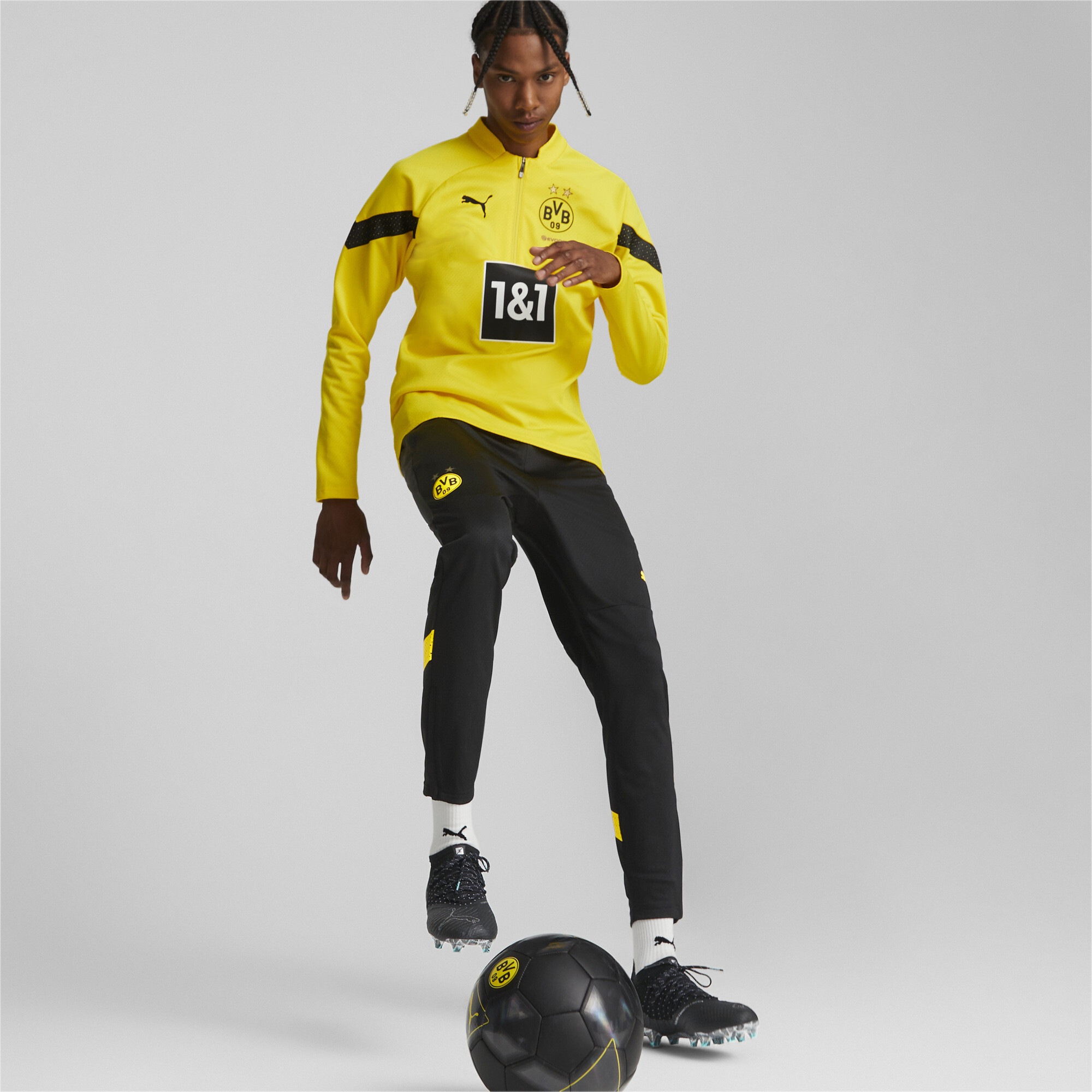 PUMA Sporthose »Borussia Dortmund Fußball-Trainingshose Herren«