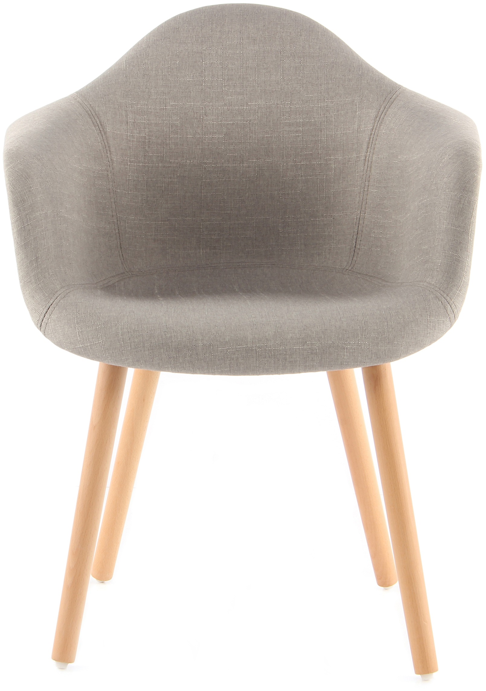 Kayoom Polsterstuhl »Stuhl Winston 325 2er-Set, weiche Sitzfläche aus Schaumstoff«, (Set), 2 St., attraktiv, Holzbeine, weiche Sitzfläche aus Schaumstoff