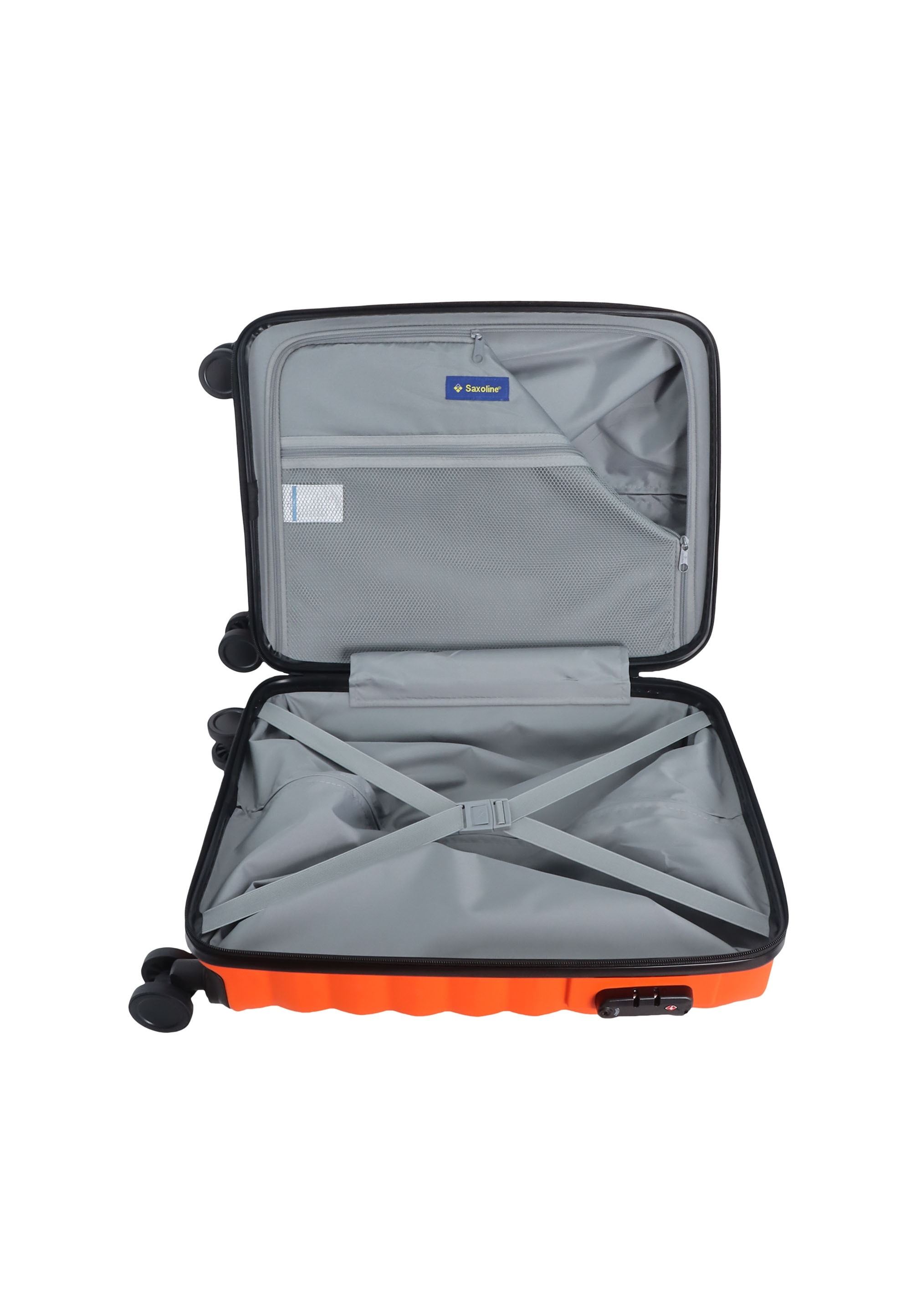 Saxoline® Koffer »Flow«, aus robustem ABS/PC-Material