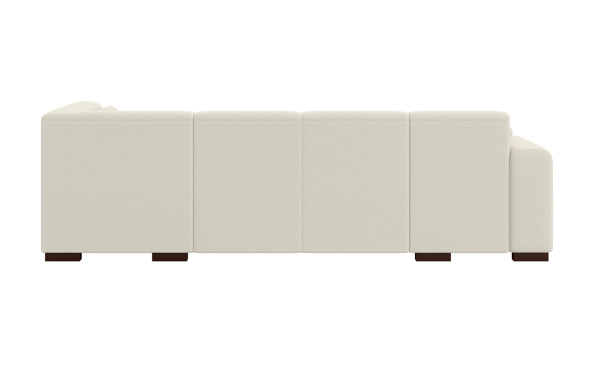 Home affaire Wohnlandschaft »BORNHOLM U-Form mit Recamiere rechts/links, B/T/H: 300/162/85 cm«, U-Form mit Wellenunterfederung, Recamiere rechts oder links bestellbar