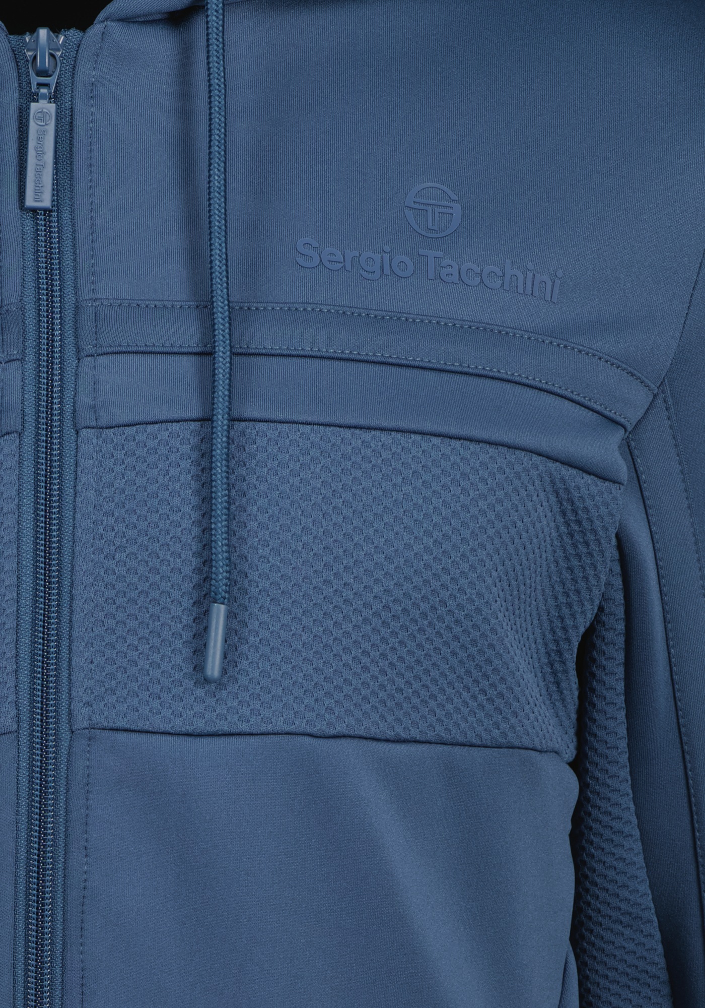 Sergio Tacchini Trainingsjacke »MAJONG HOODIE TRACKTOP Herren«, mit Kapuze, Trainingsjacke Herren, leichte Jacke, Retro, Sportjacke, Outdoor, Sale
