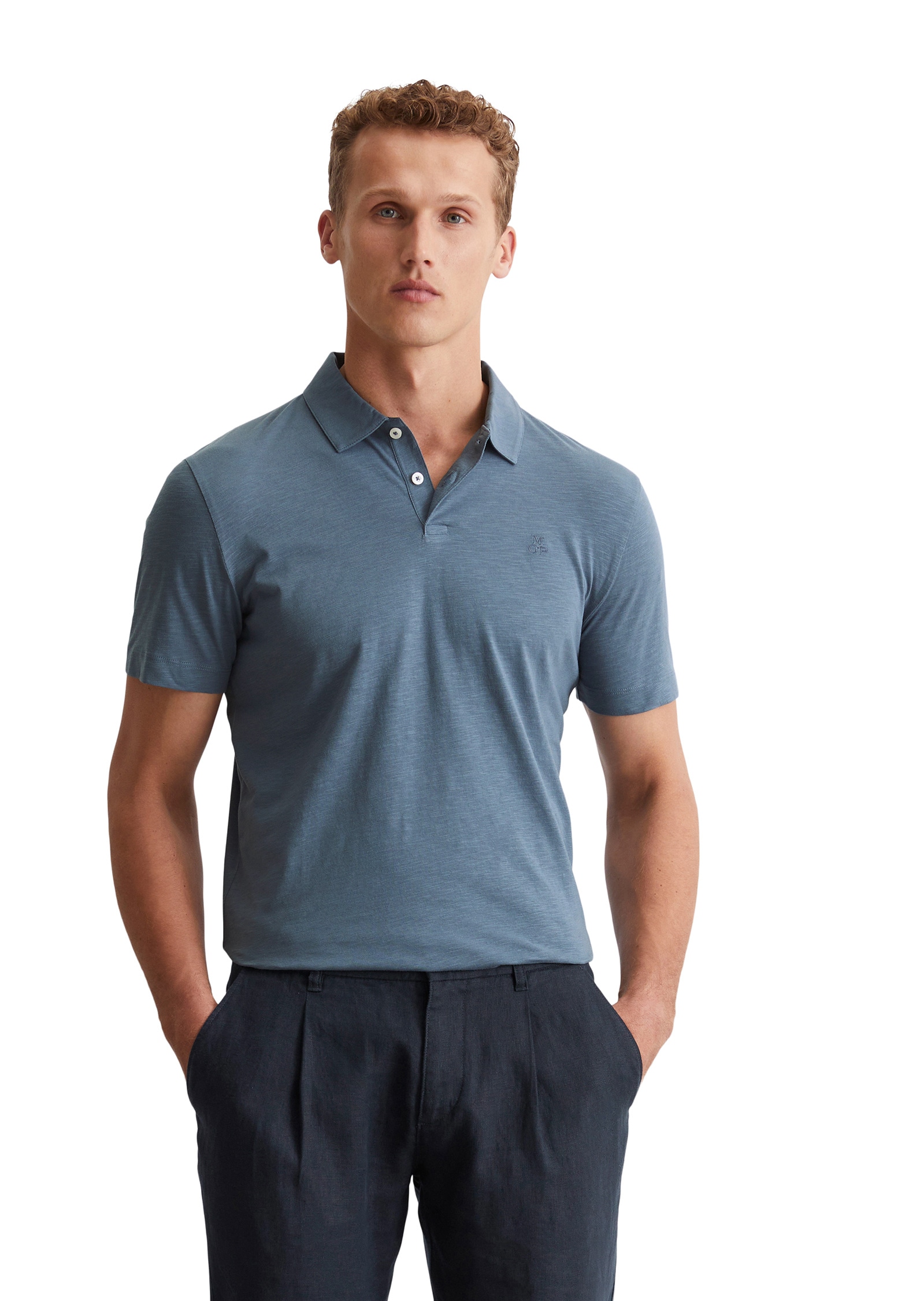 Marc OPolo Poloshirt "in softer Slub-Jersey-Qualität" günstig online kaufen